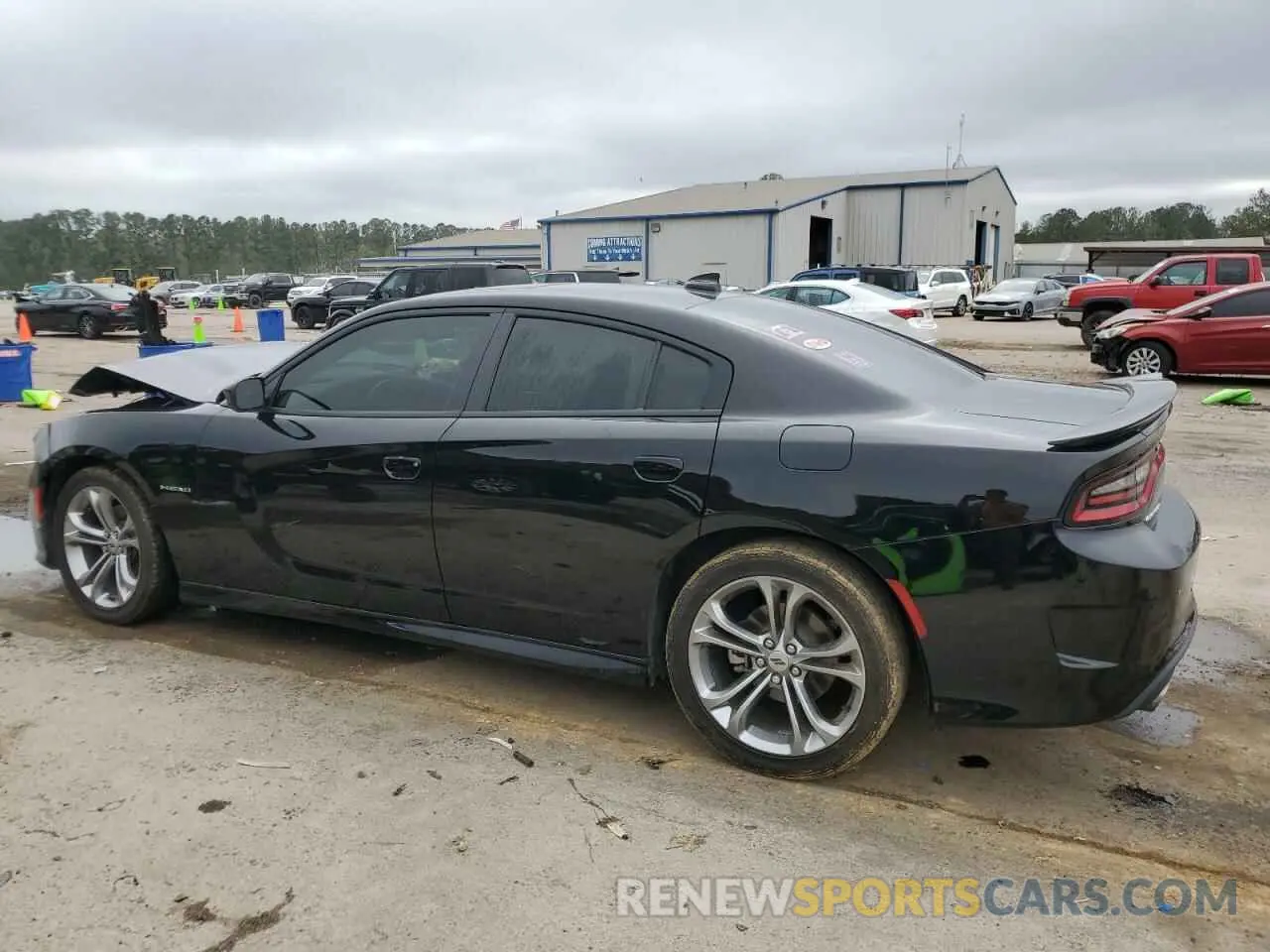 2 Фотография поврежденного автомобиля 2C3CDXCT6MH639845 DODGE CHARGER 2021
