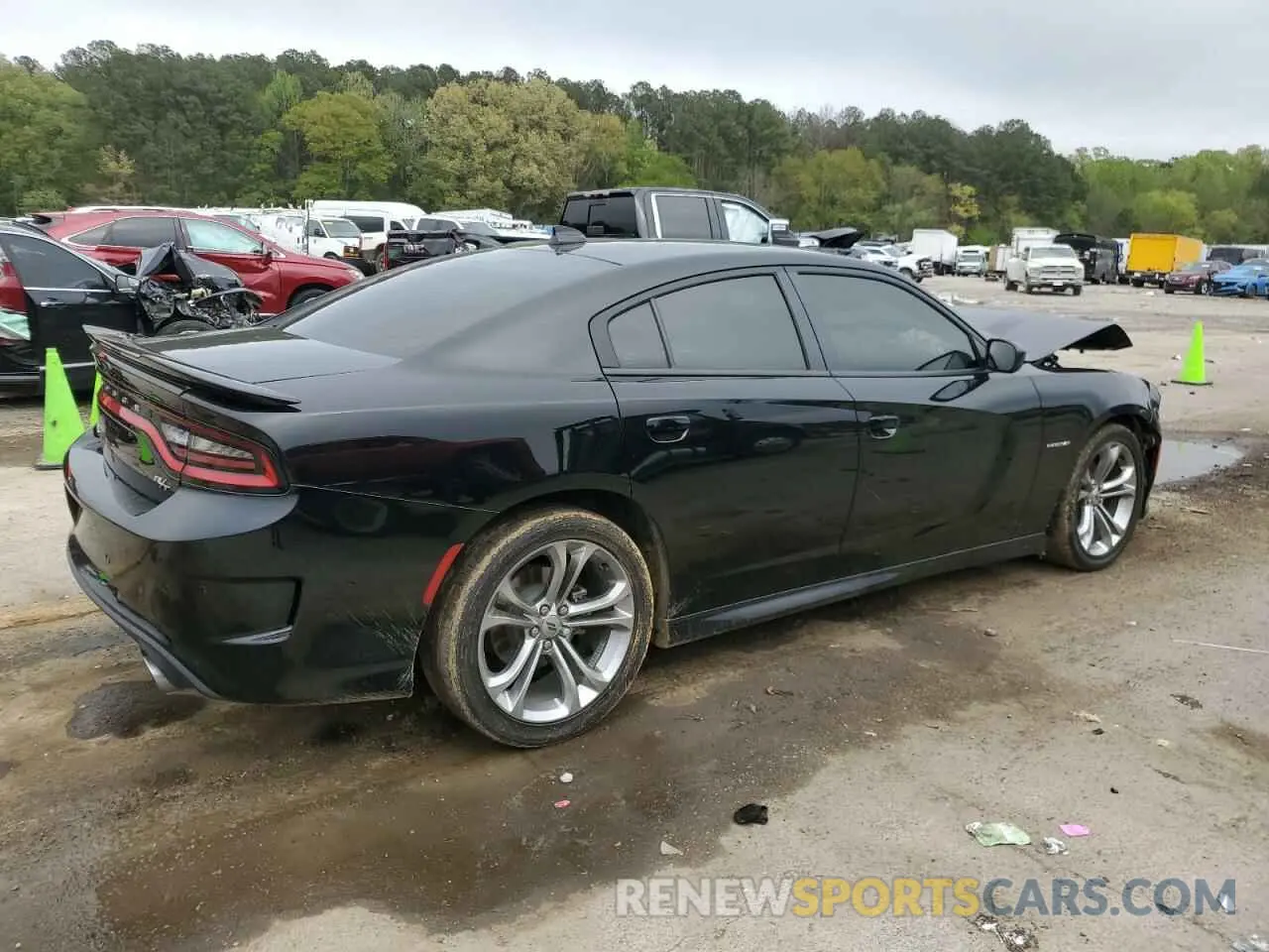 3 Фотография поврежденного автомобиля 2C3CDXCT6MH639845 DODGE CHARGER 2021
