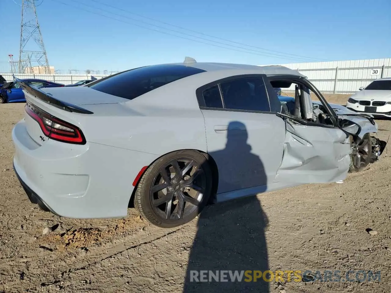 3 Photograph of a damaged car 2C3CDXCT6MH675048 DODGE CHARGER 2021