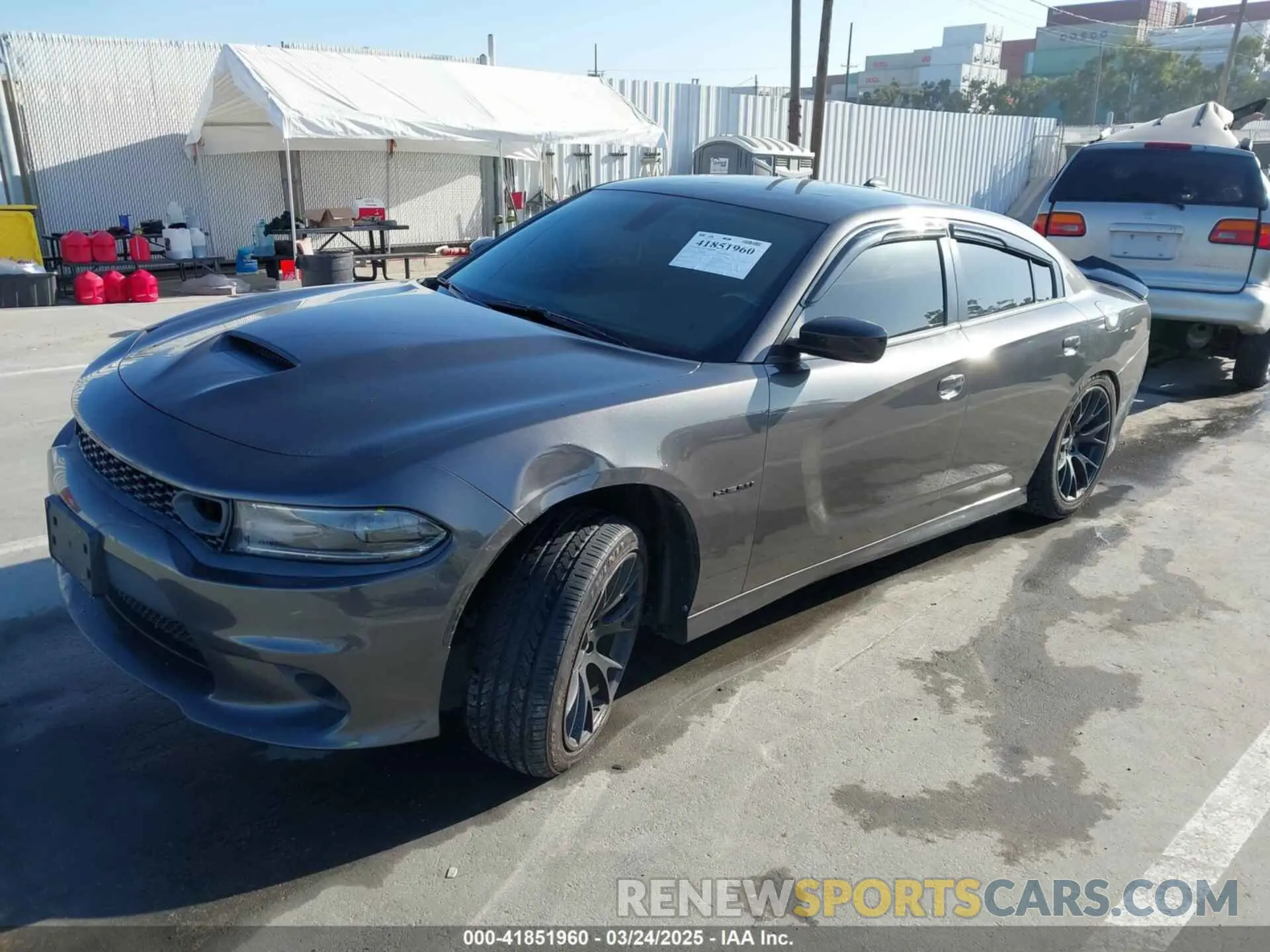2 Photograph of a damaged car 2C3CDXCT7MH507869 DODGE CHARGER 2021