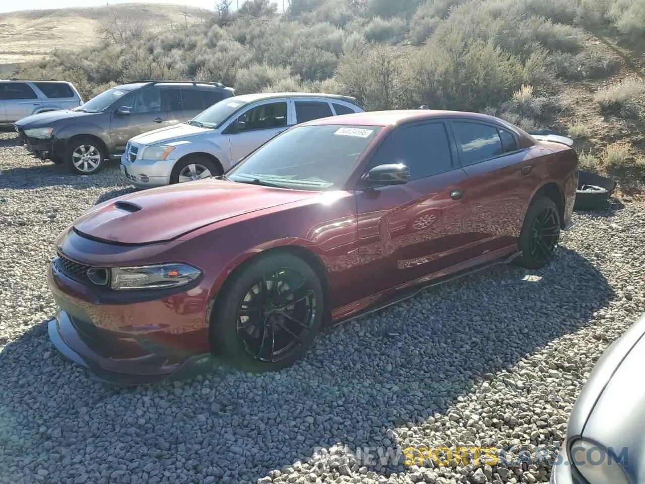 1 Фотография поврежденного автомобиля 2C3CDXCT7MH584208 DODGE CHARGER 2021