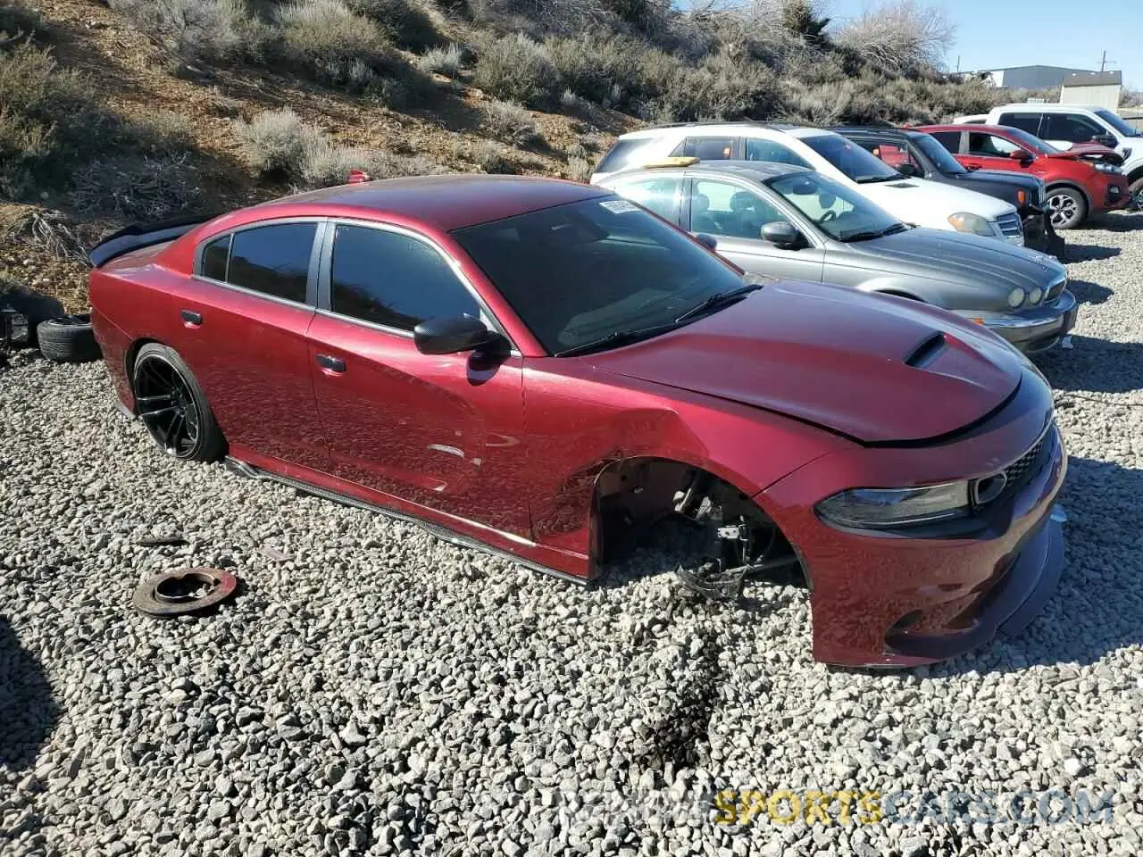4 Фотография поврежденного автомобиля 2C3CDXCT7MH584208 DODGE CHARGER 2021