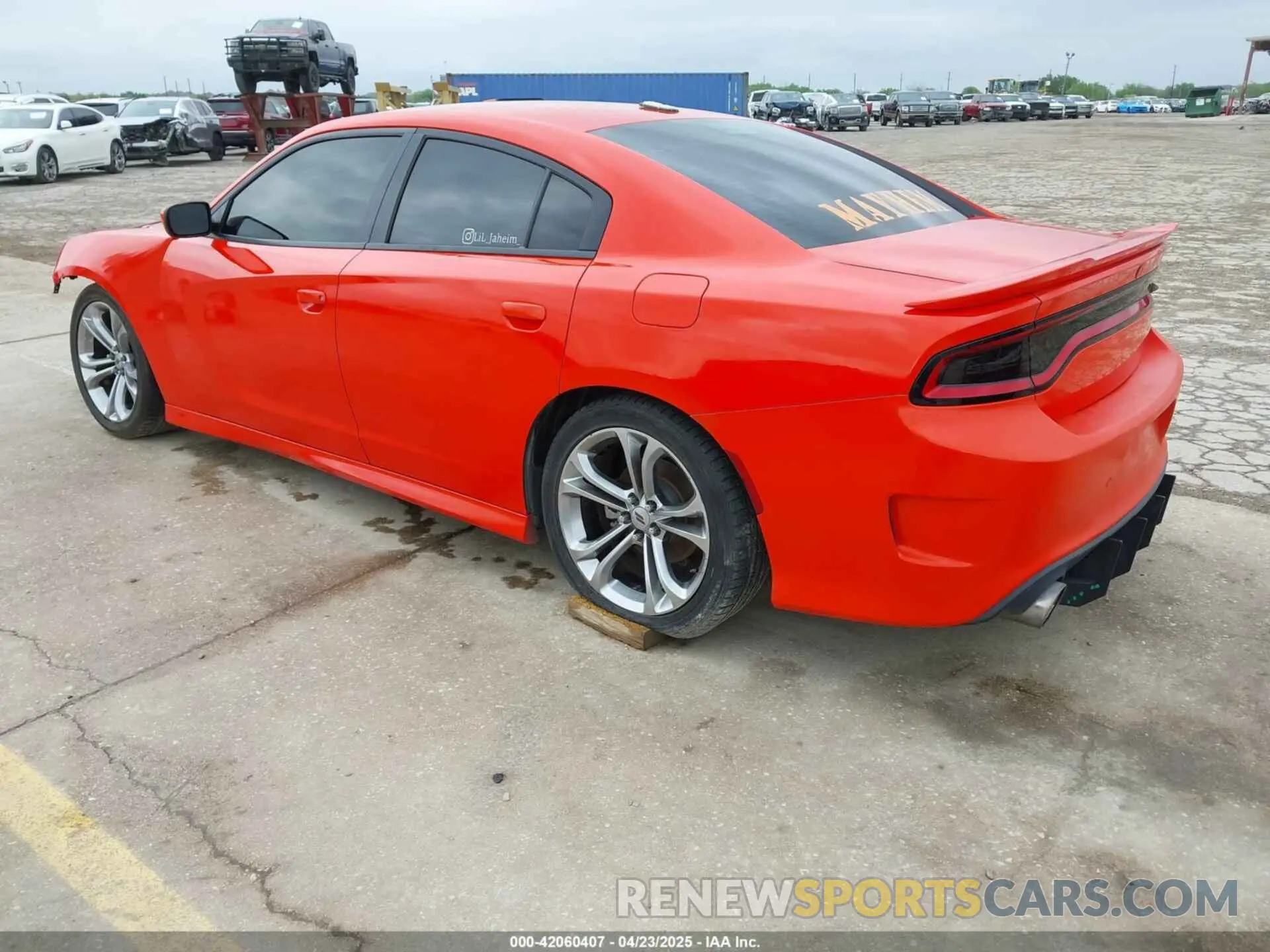 3 Фотография поврежденного автомобиля 2C3CDXCT7MH602142 DODGE CHARGER 2021