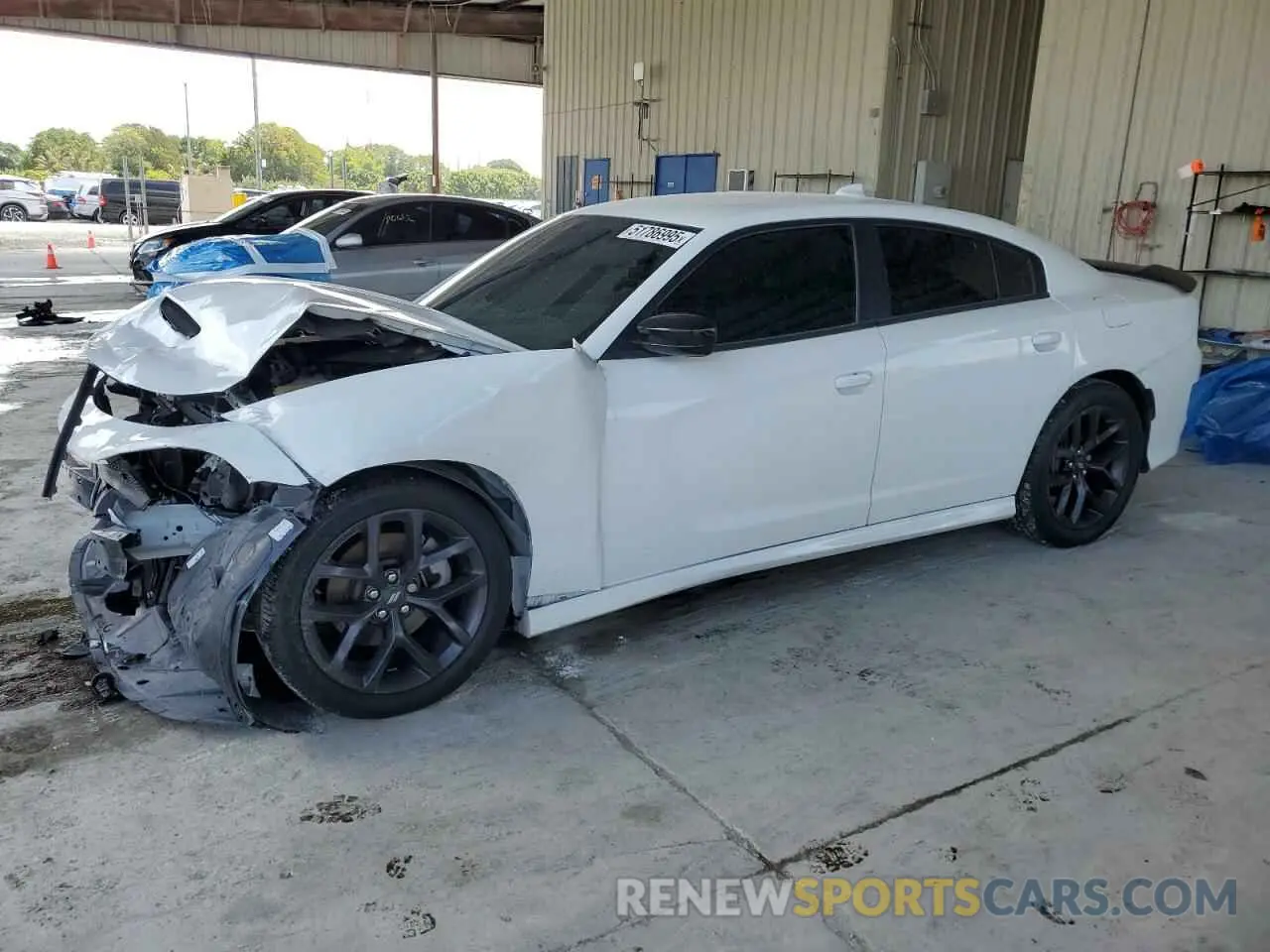 1 Фотография поврежденного автомобиля 2C3CDXCT7MH622116 DODGE CHARGER 2021