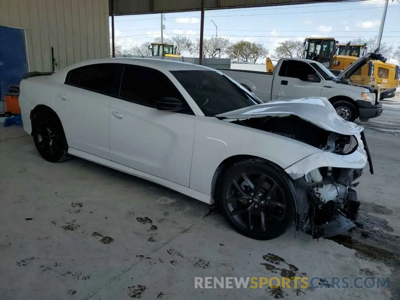 4 Фотография поврежденного автомобиля 2C3CDXCT7MH622116 DODGE CHARGER 2021