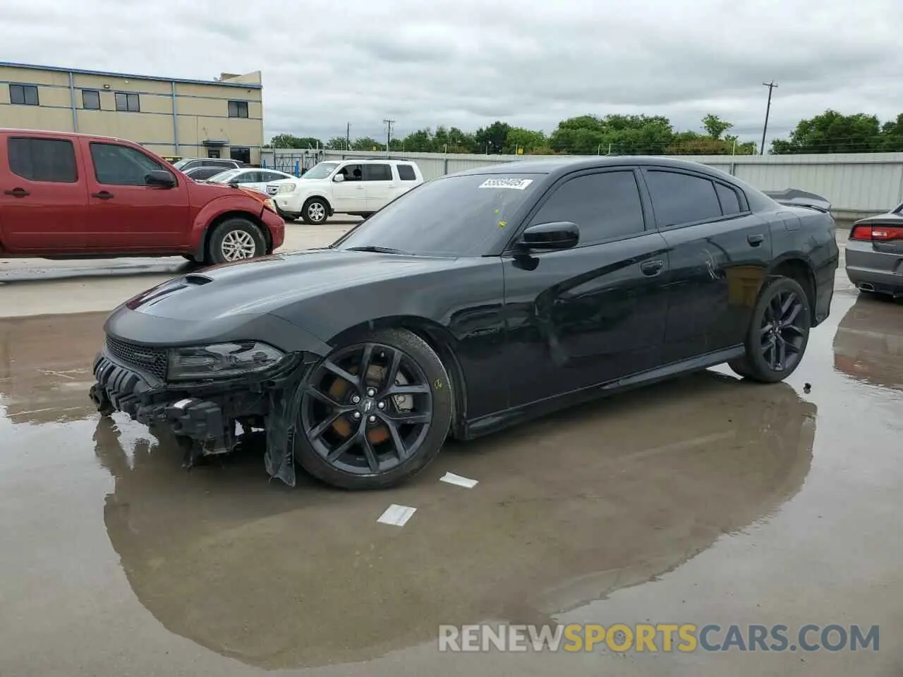 1 Фотография поврежденного автомобиля 2C3CDXCT7MH633360 DODGE CHARGER 2021
