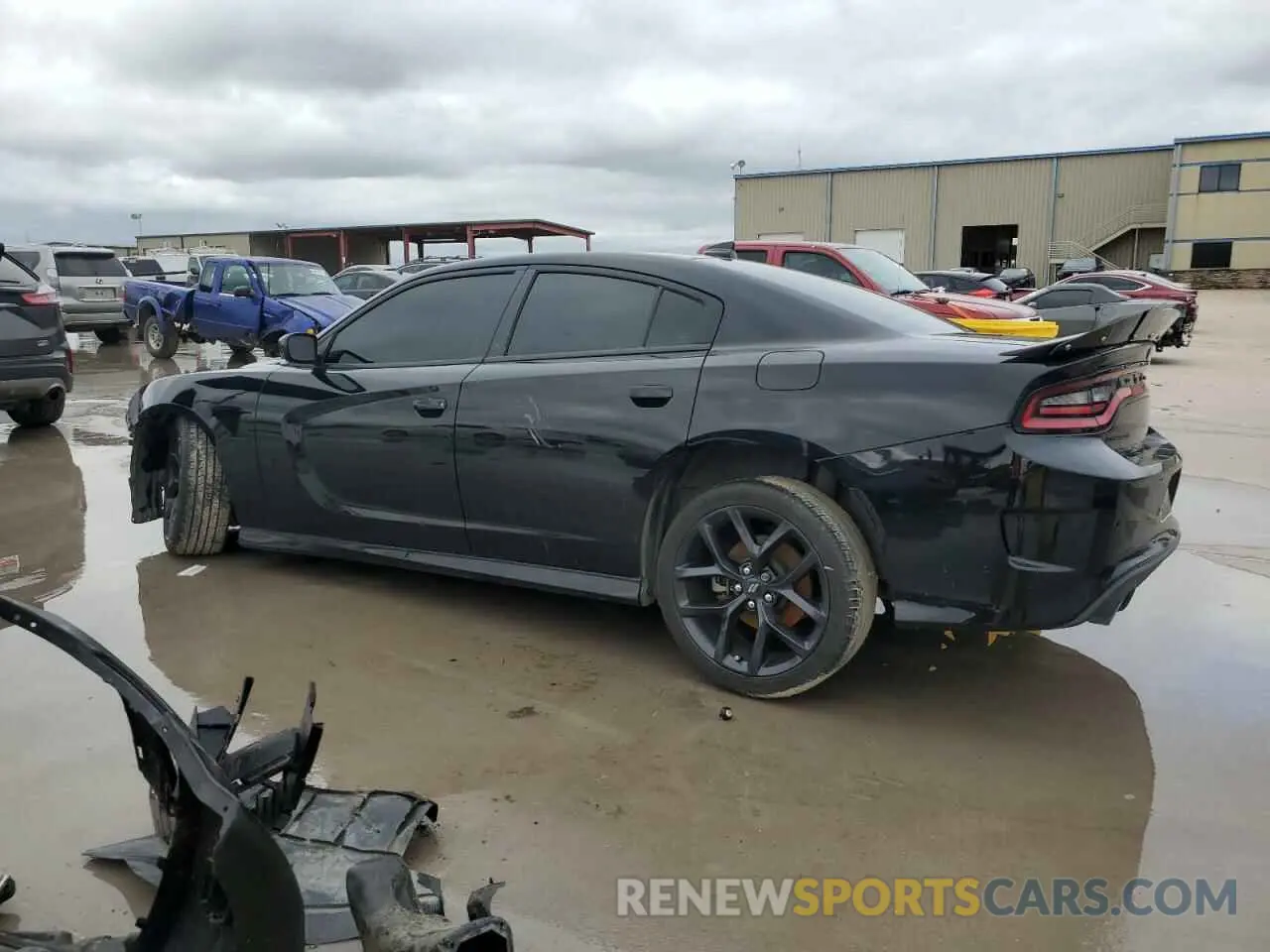 2 Фотография поврежденного автомобиля 2C3CDXCT7MH633360 DODGE CHARGER 2021