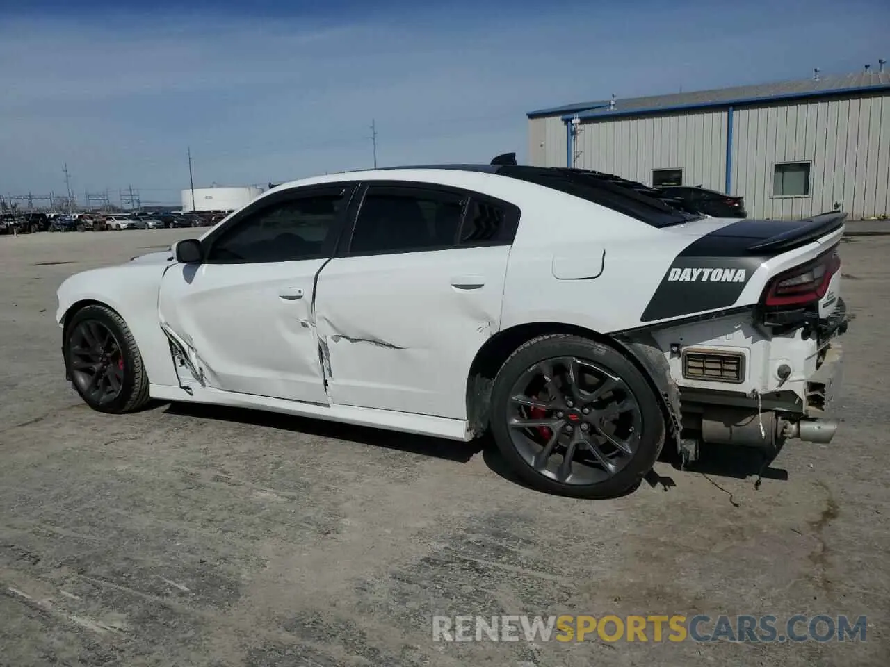 2 Photograph of a damaged car 2C3CDXCT7MH636341 DODGE CHARGER 2021