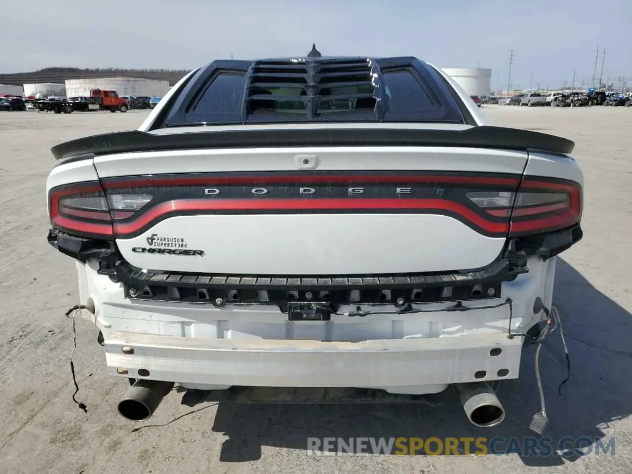6 Photograph of a damaged car 2C3CDXCT7MH636341 DODGE CHARGER 2021