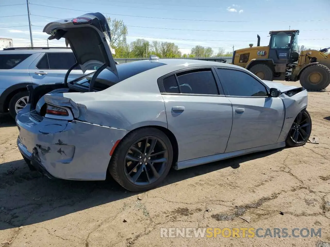 3 Photograph of a damaged car 2C3CDXCT8MH674936 DODGE CHARGER 2021