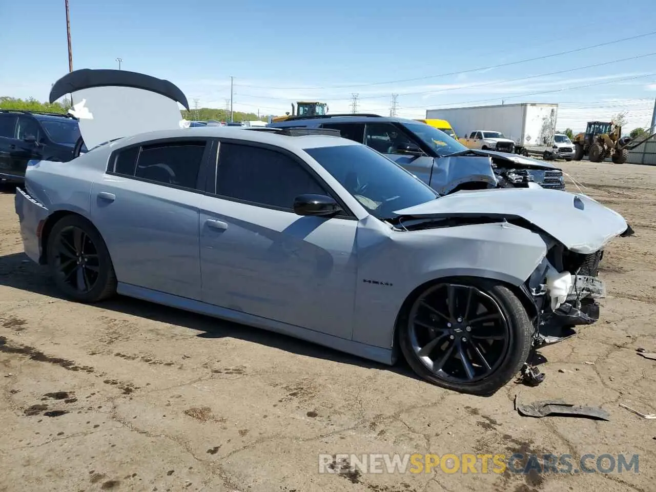 4 Photograph of a damaged car 2C3CDXCT8MH674936 DODGE CHARGER 2021