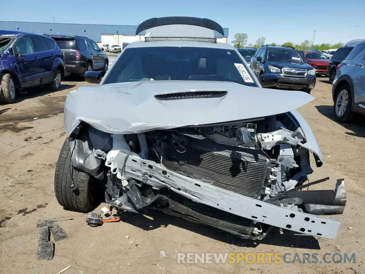 5 Photograph of a damaged car 2C3CDXCT8MH674936 DODGE CHARGER 2021
