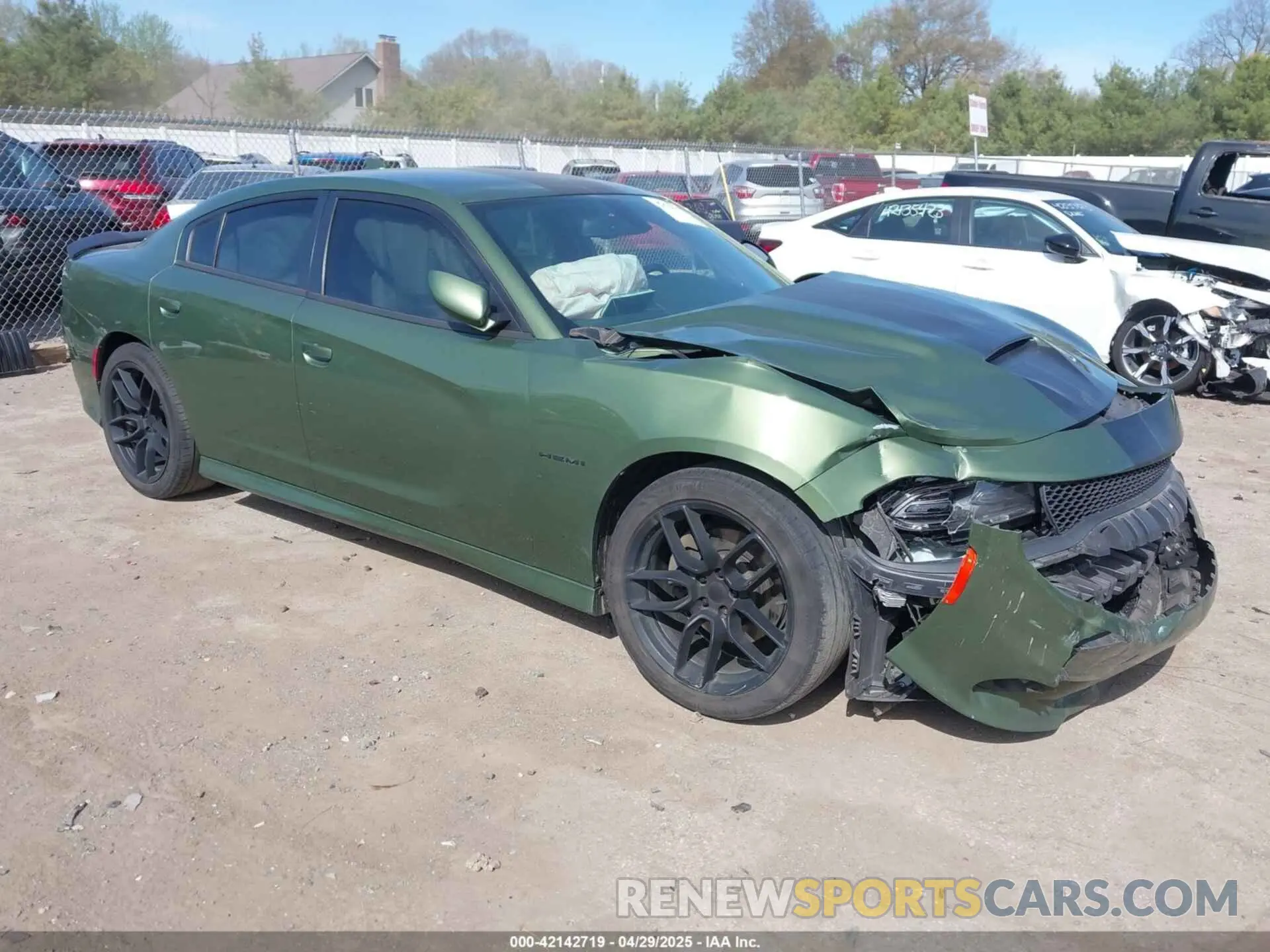 1 Фотография поврежденного автомобиля 2C3CDXCT9MH569743 DODGE CHARGER 2021