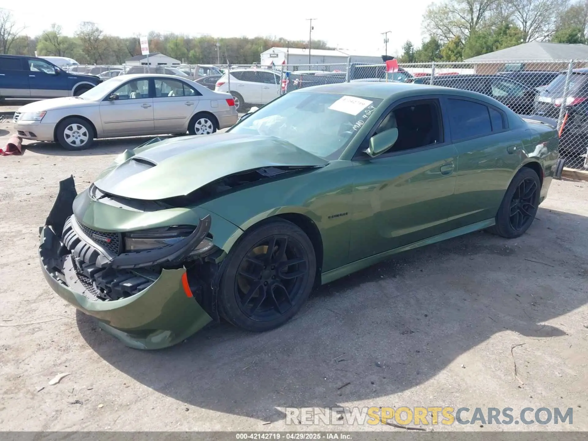2 Фотография поврежденного автомобиля 2C3CDXCT9MH569743 DODGE CHARGER 2021