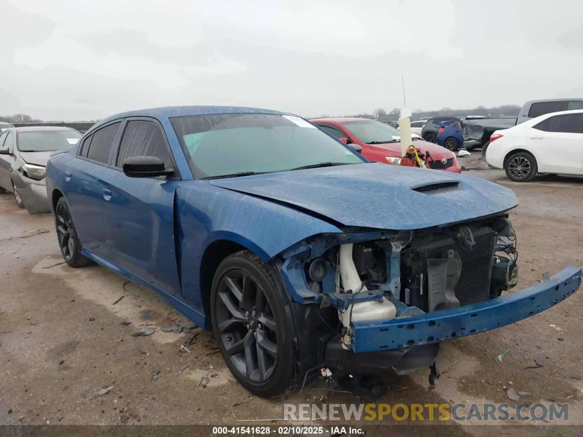 1 Photograph of a damaged car 2C3CDXCT9MH574392 DODGE CHARGER 2021