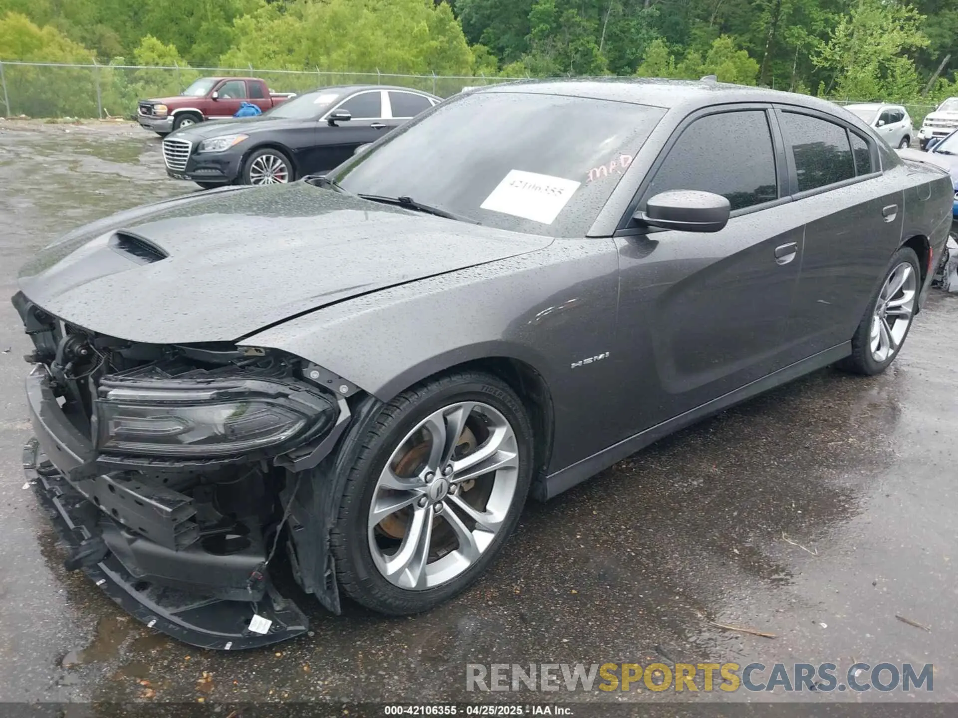 2 Фотография поврежденного автомобиля 2C3CDXCTXMH583957 DODGE CHARGER 2021