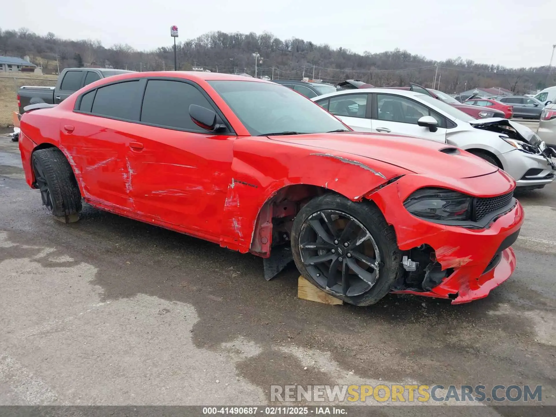 1 Фотография поврежденного автомобиля 2C3CDXCTXMH639931 DODGE CHARGER 2021