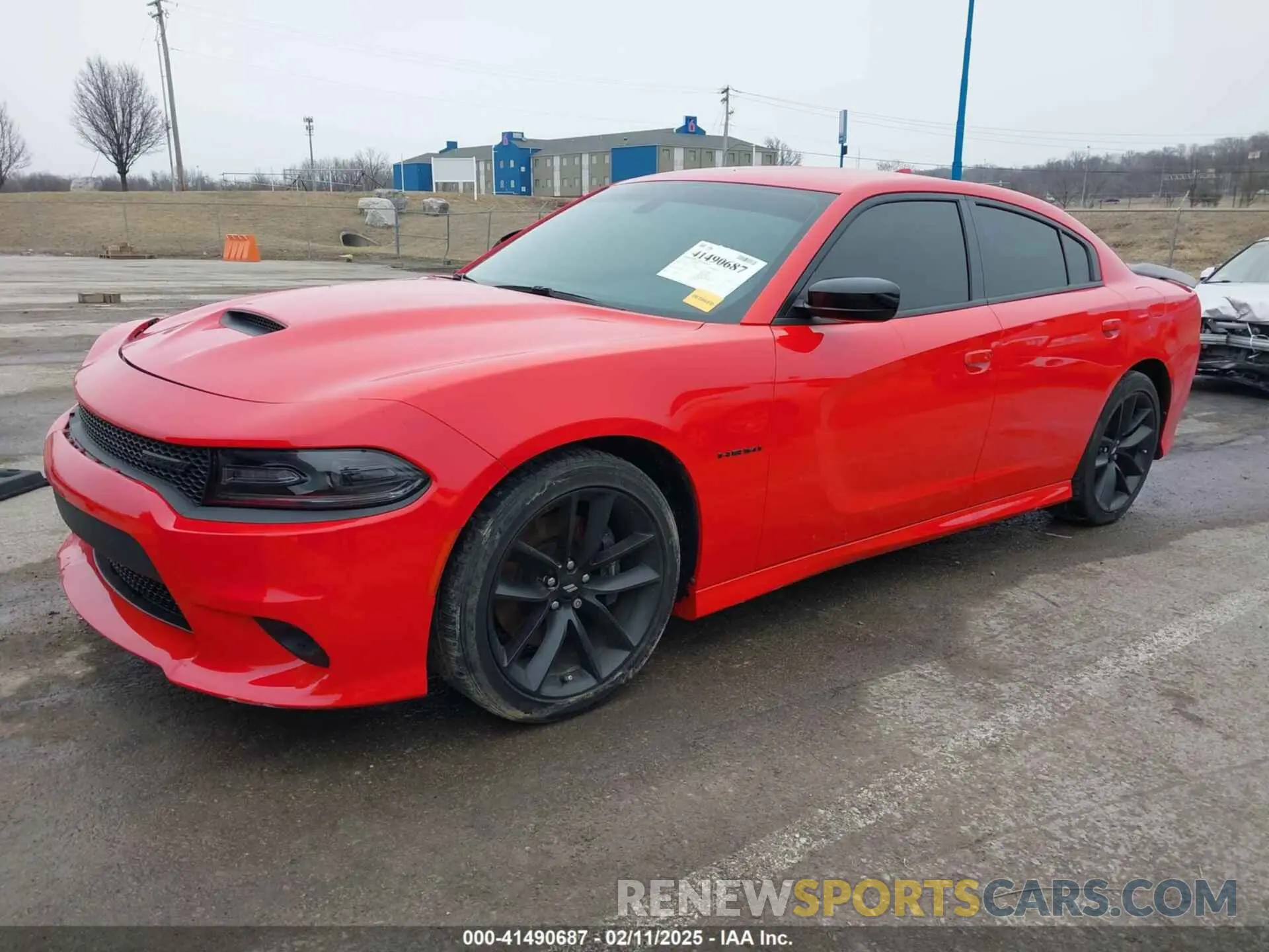2 Фотография поврежденного автомобиля 2C3CDXCTXMH639931 DODGE CHARGER 2021