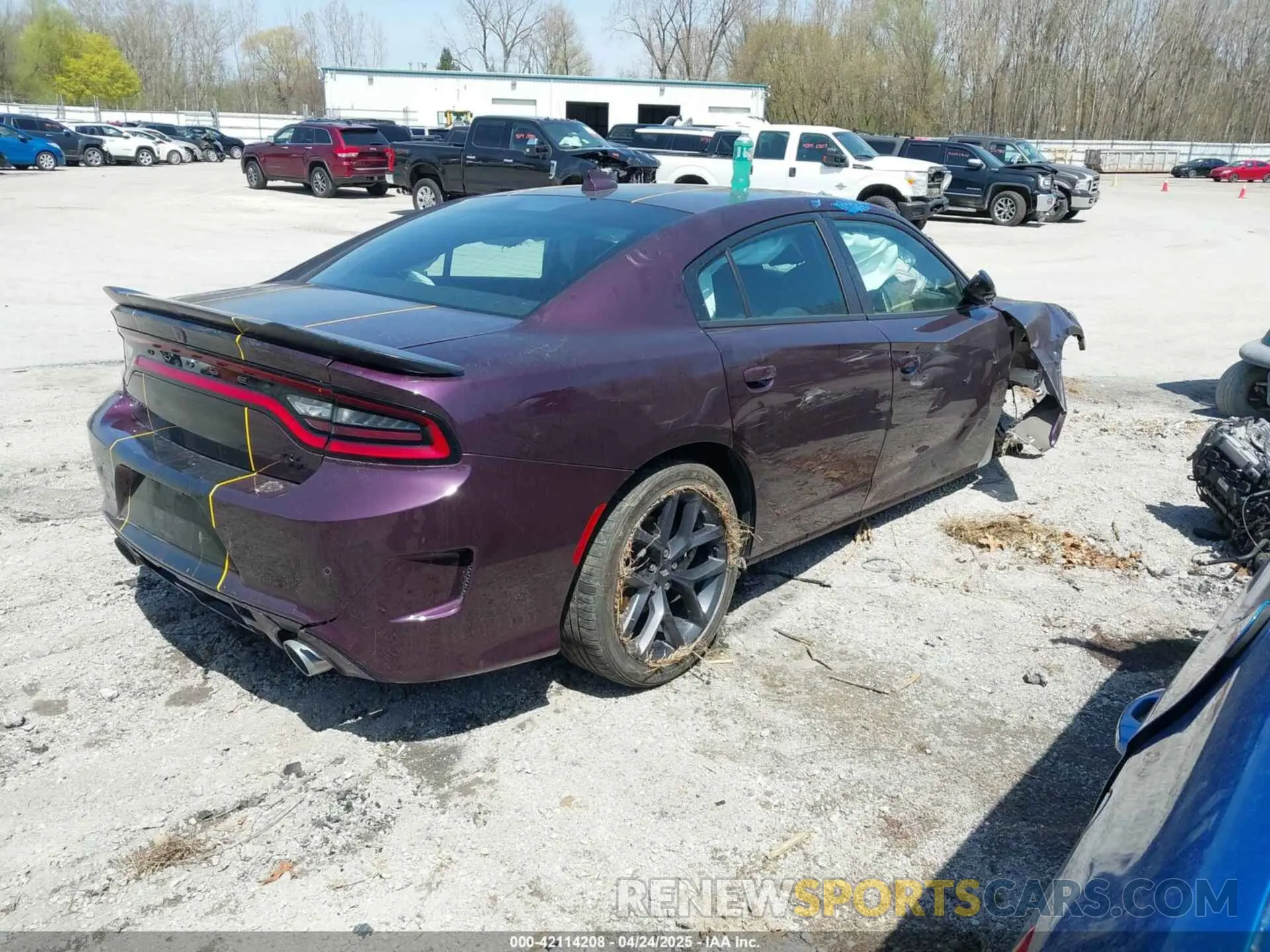 4 Фотография поврежденного автомобиля 2C3CDXCTXMH650203 DODGE CHARGER 2021