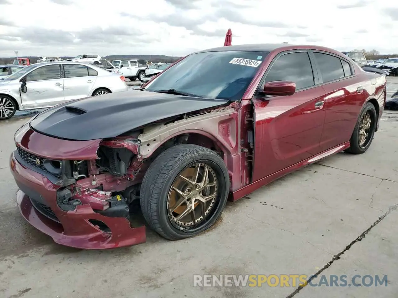 1 Фотография поврежденного автомобиля 2C3CDXGJ0MH544030 DODGE CHARGER 2021