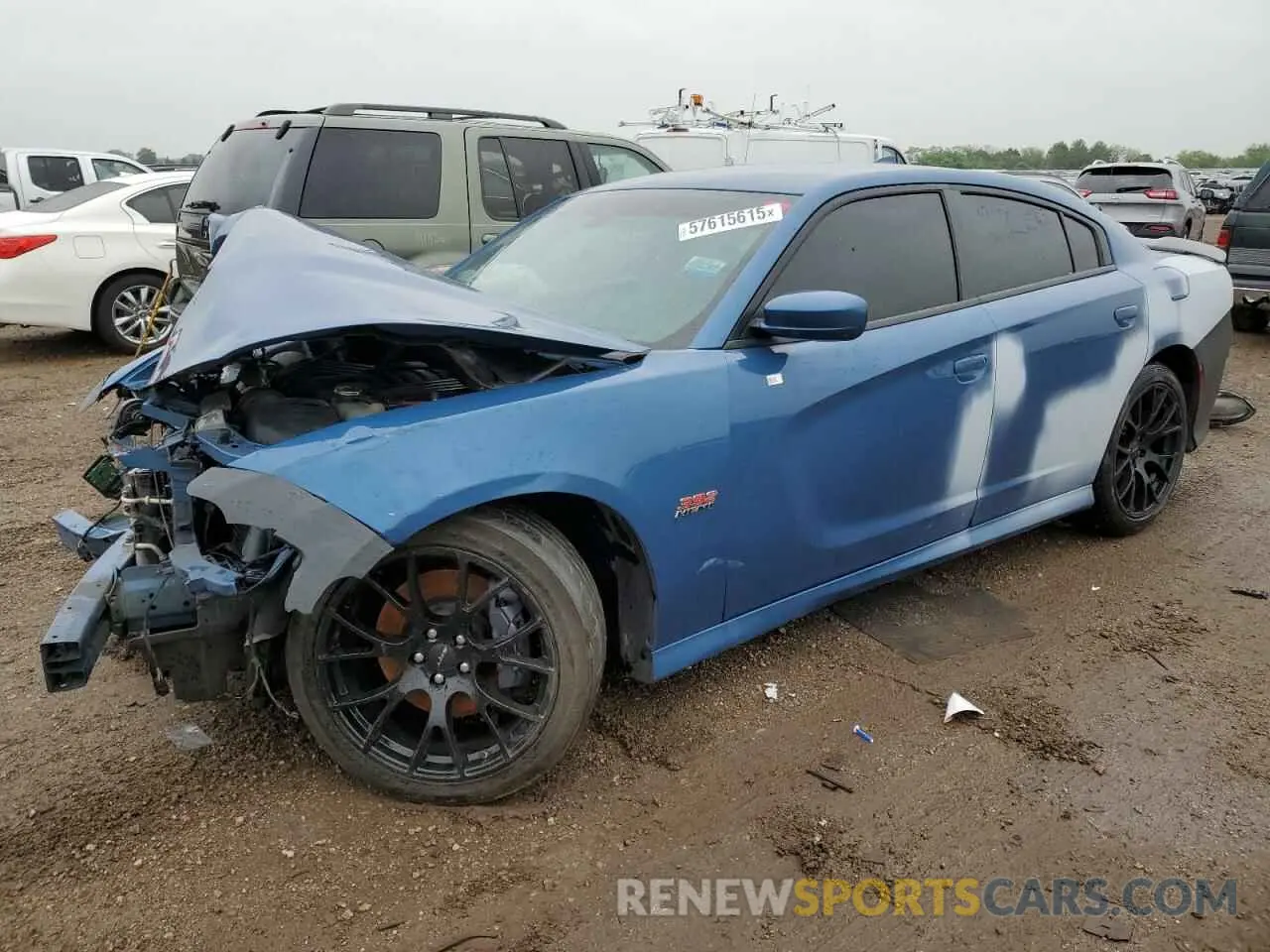1 Photograph of a damaged car 2C3CDXGJ1MH559197 DODGE CHARGER 2021