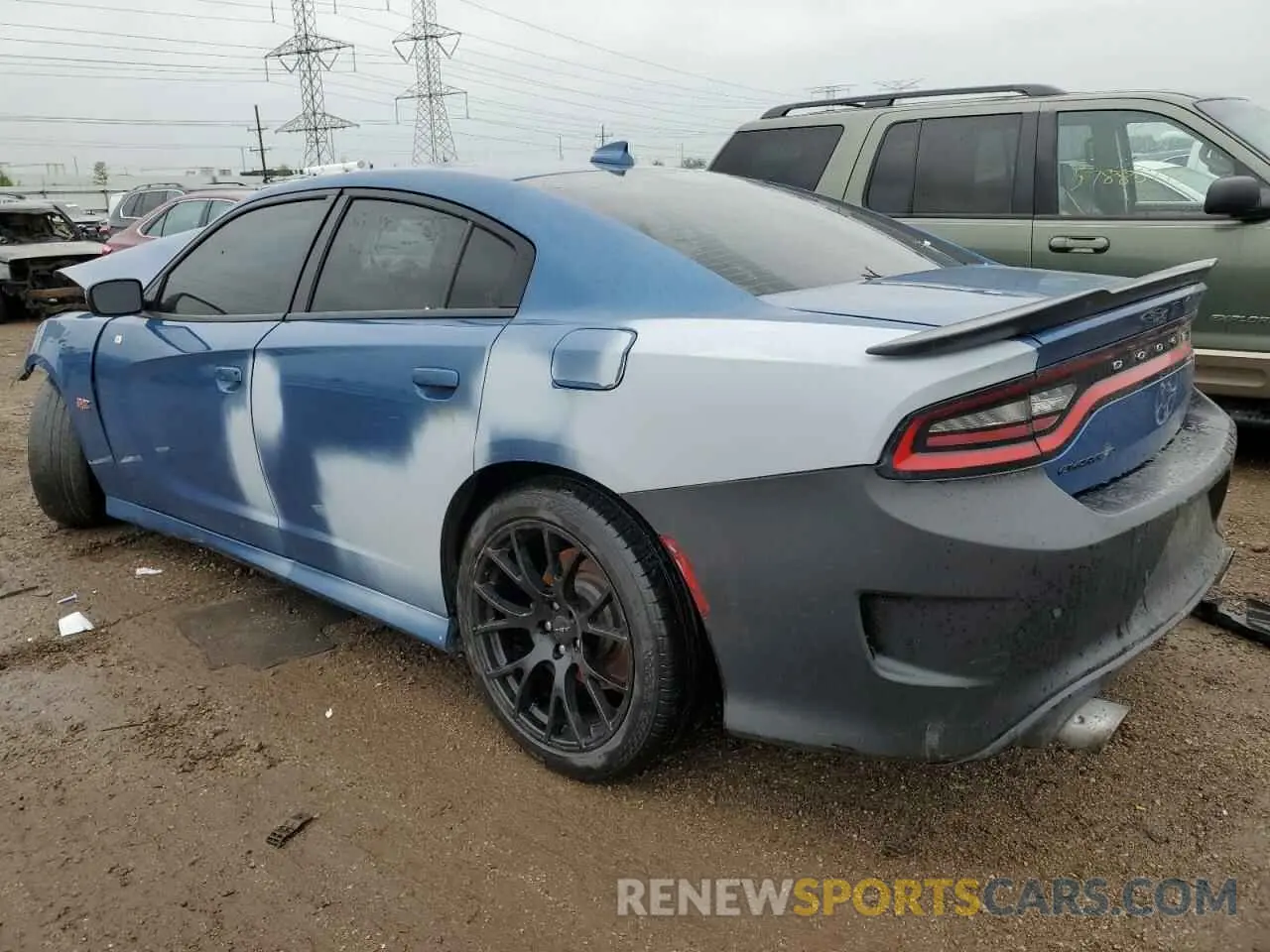 2 Photograph of a damaged car 2C3CDXGJ1MH559197 DODGE CHARGER 2021