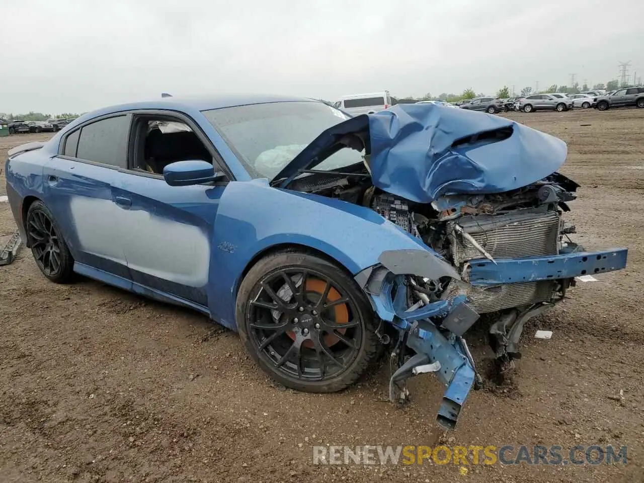 4 Photograph of a damaged car 2C3CDXGJ1MH559197 DODGE CHARGER 2021