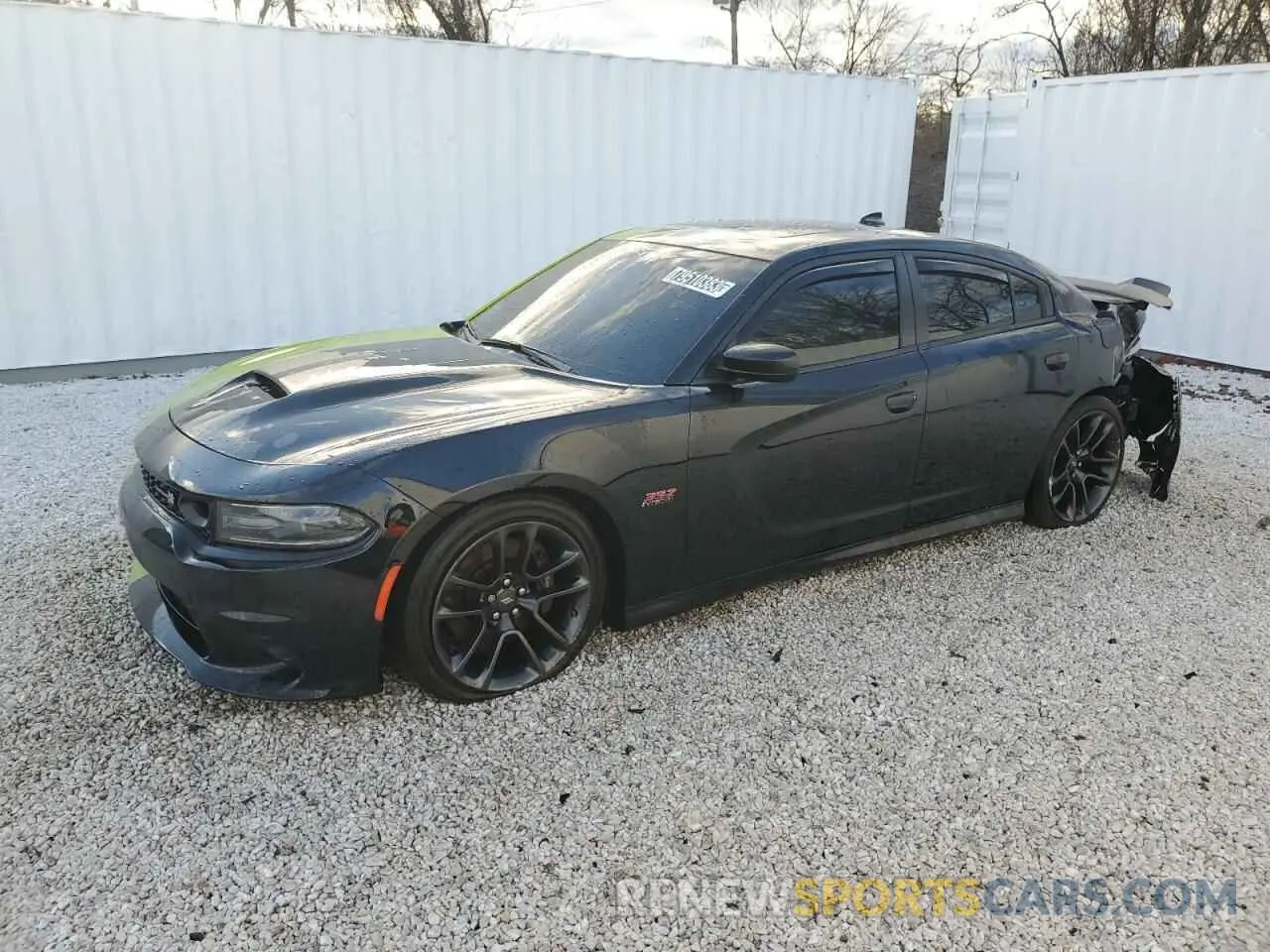 1 Photograph of a damaged car 2C3CDXGJ1MH565520 DODGE CHARGER 2021