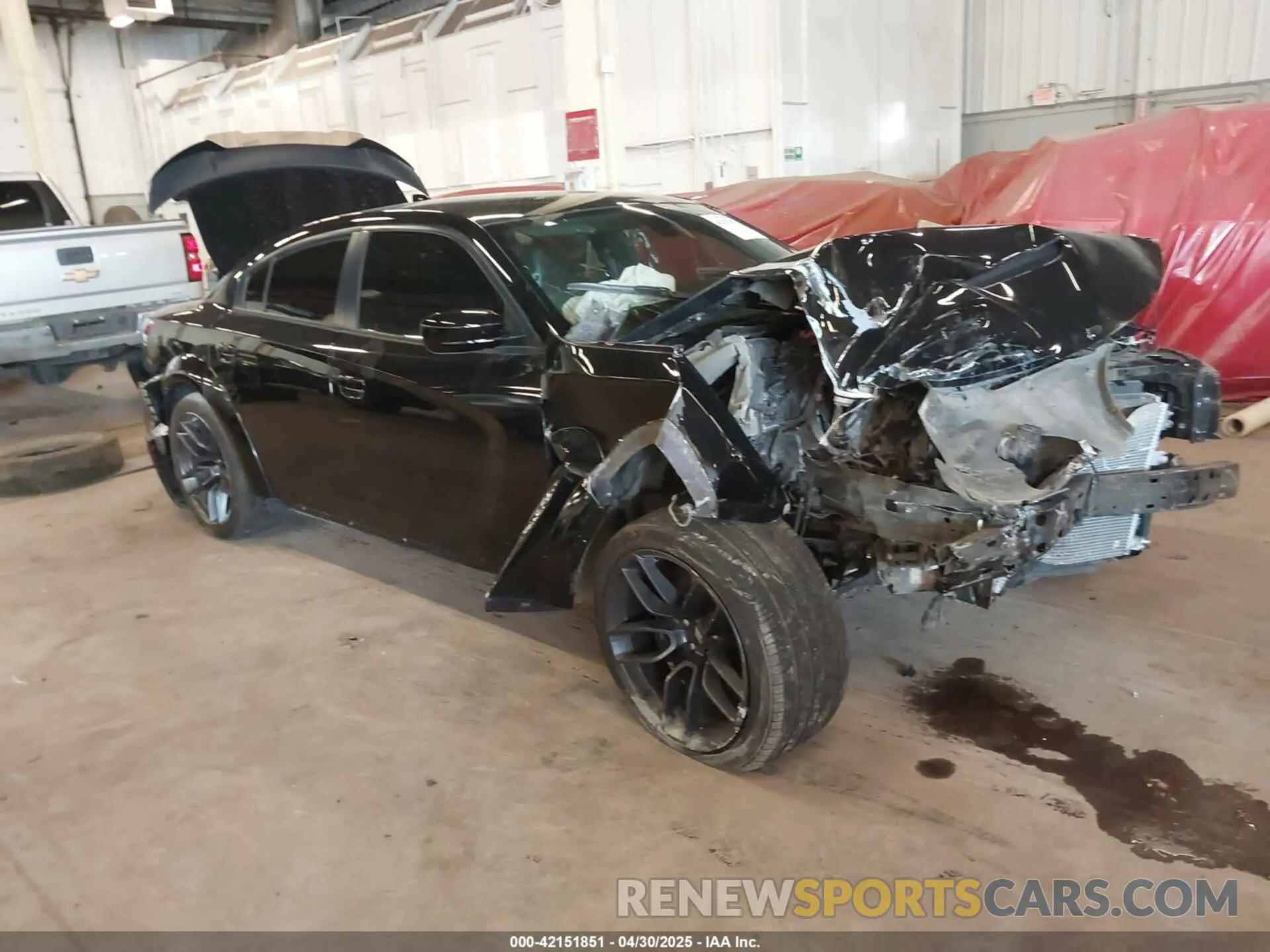 1 Photograph of a damaged car 2C3CDXGJ1MH584438 DODGE CHARGER 2021