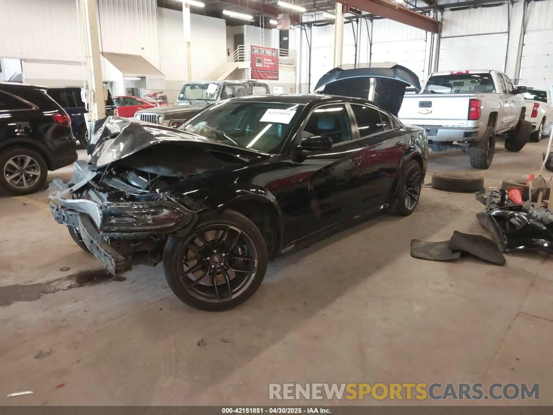 2 Photograph of a damaged car 2C3CDXGJ1MH584438 DODGE CHARGER 2021