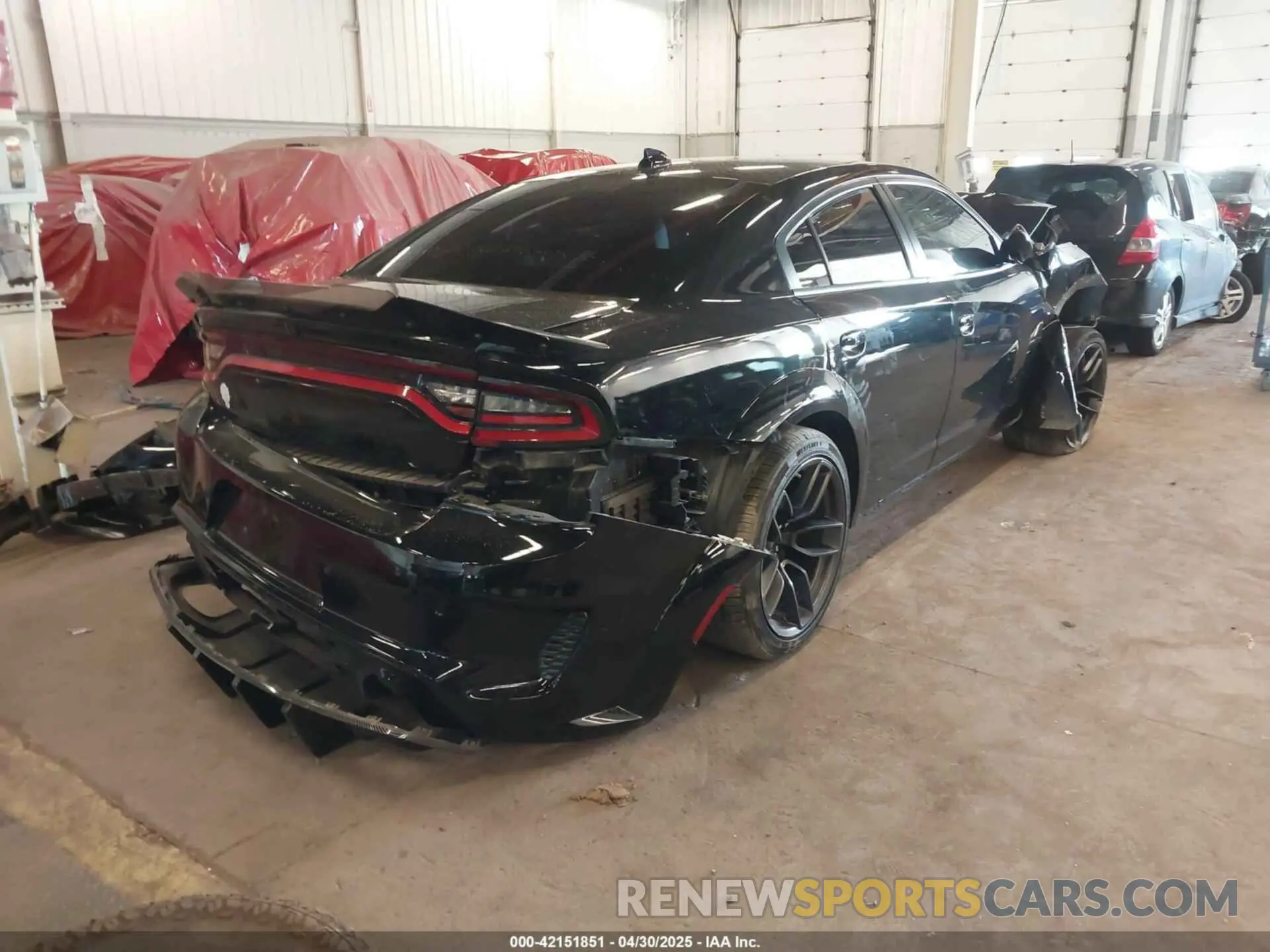 4 Photograph of a damaged car 2C3CDXGJ1MH584438 DODGE CHARGER 2021