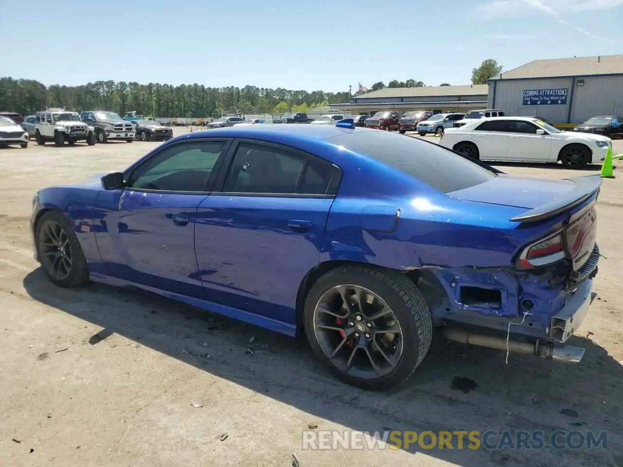 2 Фотография поврежденного автомобиля 2C3CDXGJ1MH678870 DODGE CHARGER 2021