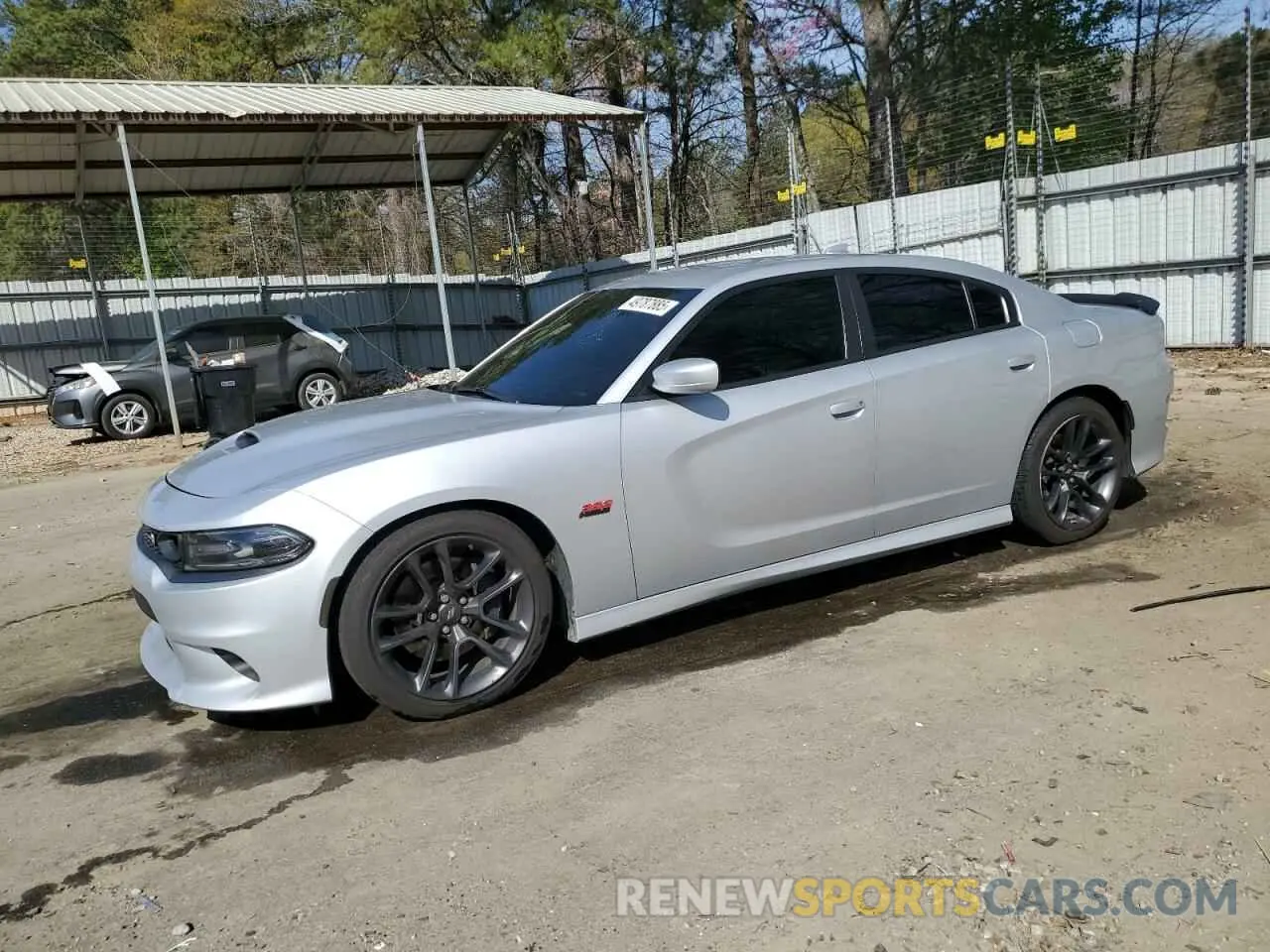 1 Photograph of a damaged car 2C3CDXGJ1MH684958 DODGE CHARGER 2021