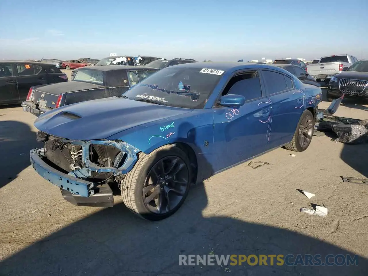 1 Фотография поврежденного автомобиля 2C3CDXGJ2MH518819 DODGE CHARGER 2021
