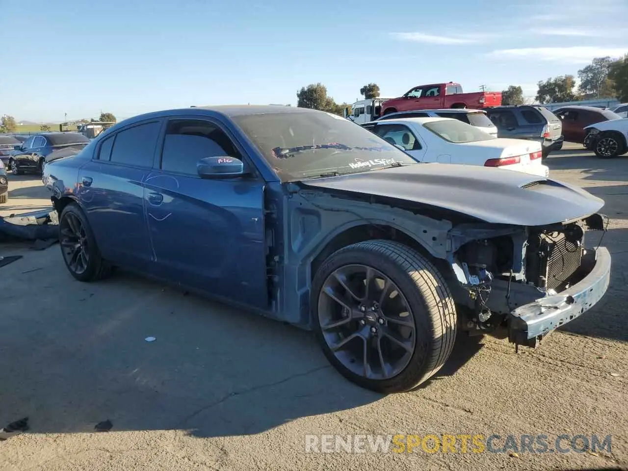 4 Фотография поврежденного автомобиля 2C3CDXGJ2MH518819 DODGE CHARGER 2021
