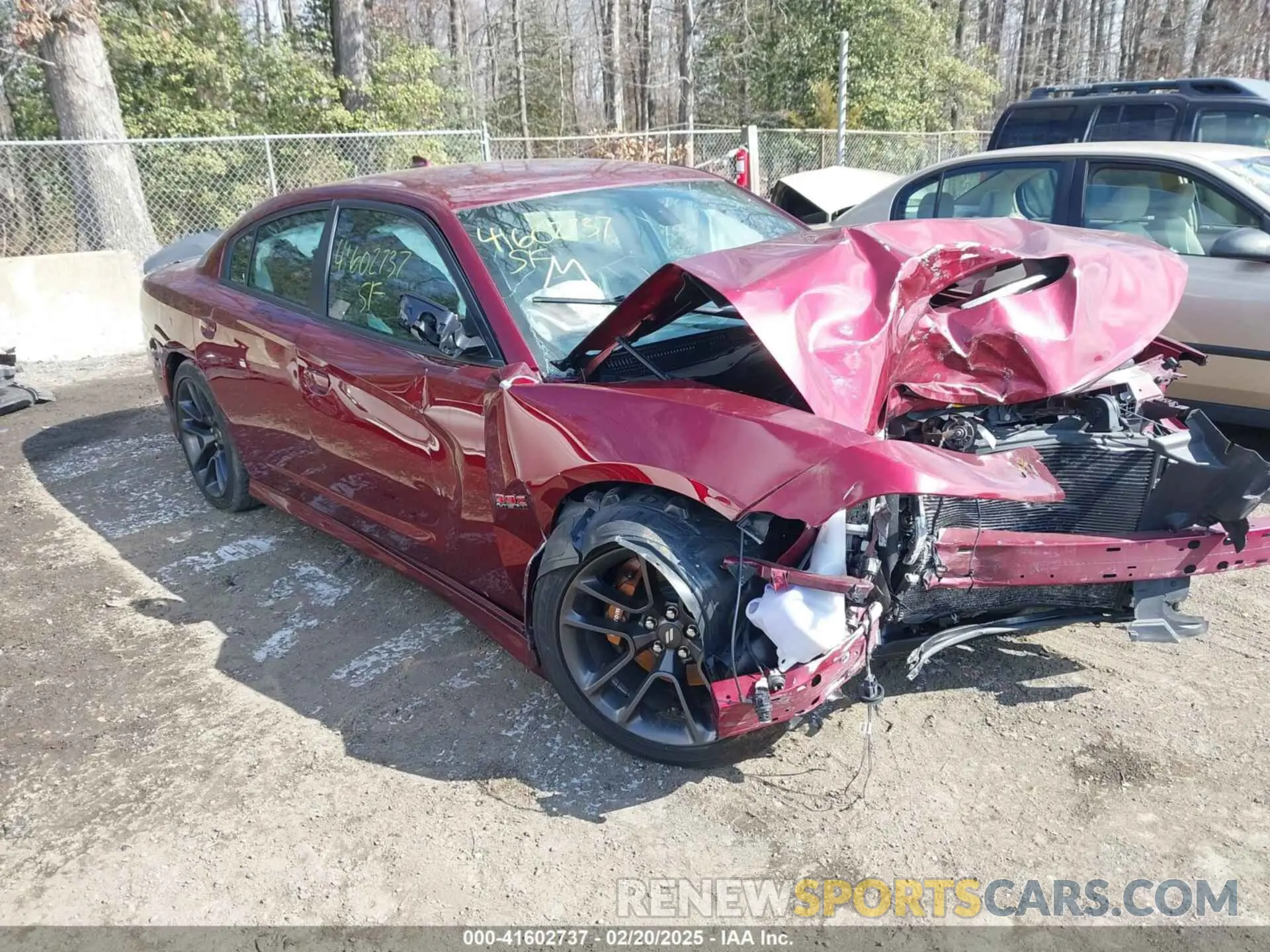 1 Photograph of a damaged car 2C3CDXGJ2MH565297 DODGE CHARGER 2021