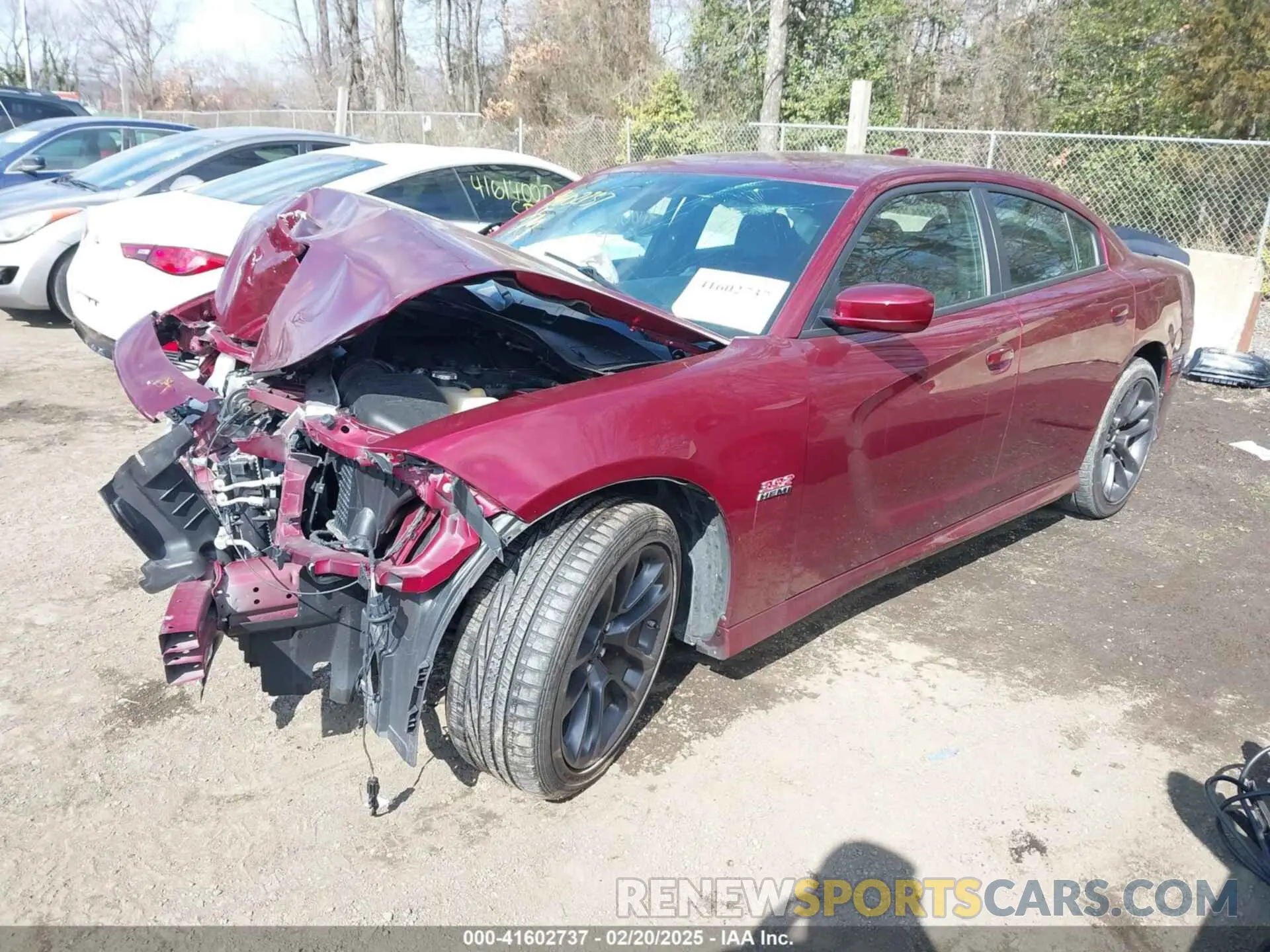2 Photograph of a damaged car 2C3CDXGJ2MH565297 DODGE CHARGER 2021