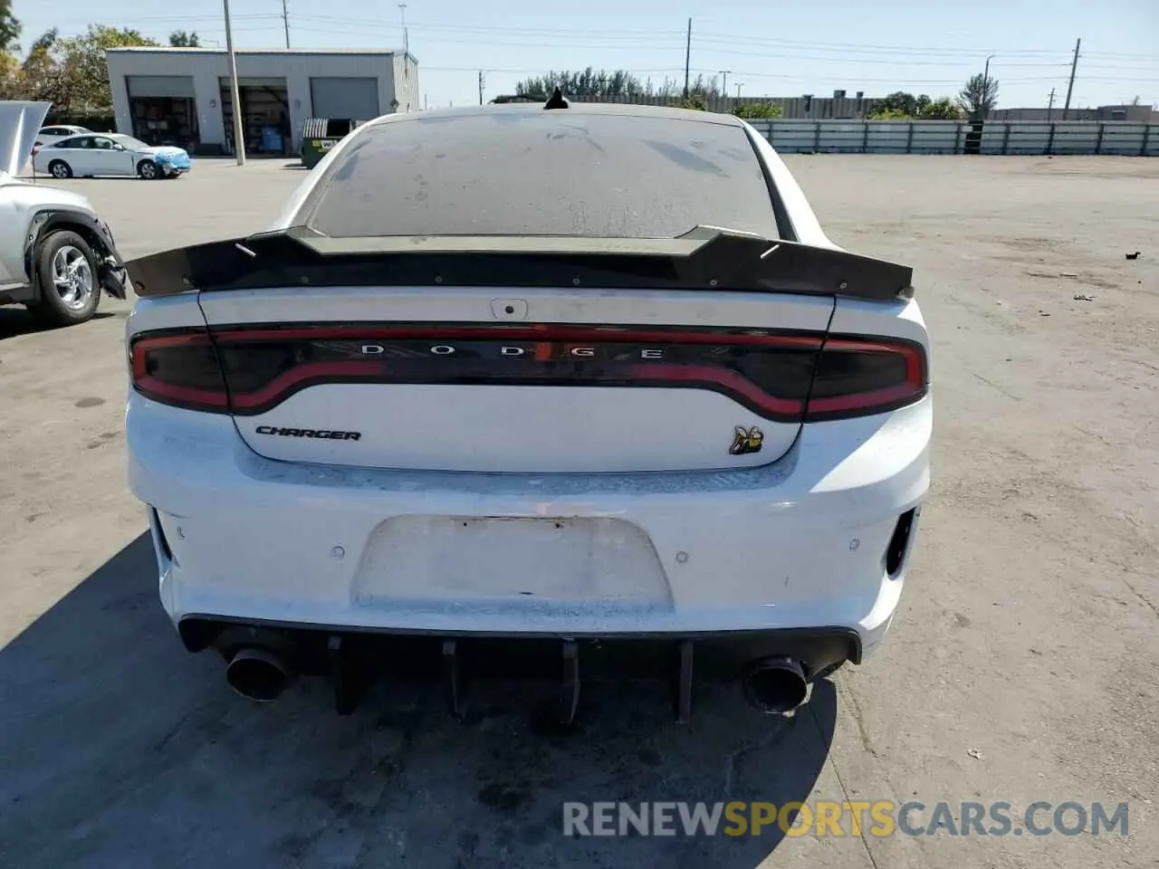 6 Photograph of a damaged car 2C3CDXGJ2MH586022 DODGE CHARGER 2021