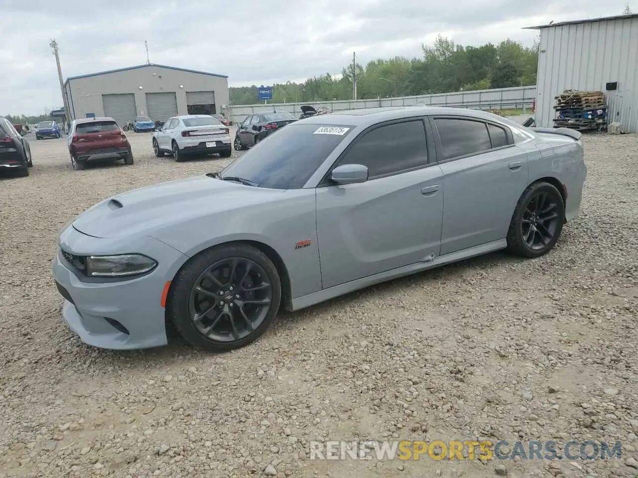 1 Photograph of a damaged car 2C3CDXGJ2MH634814 DODGE CHARGER 2021