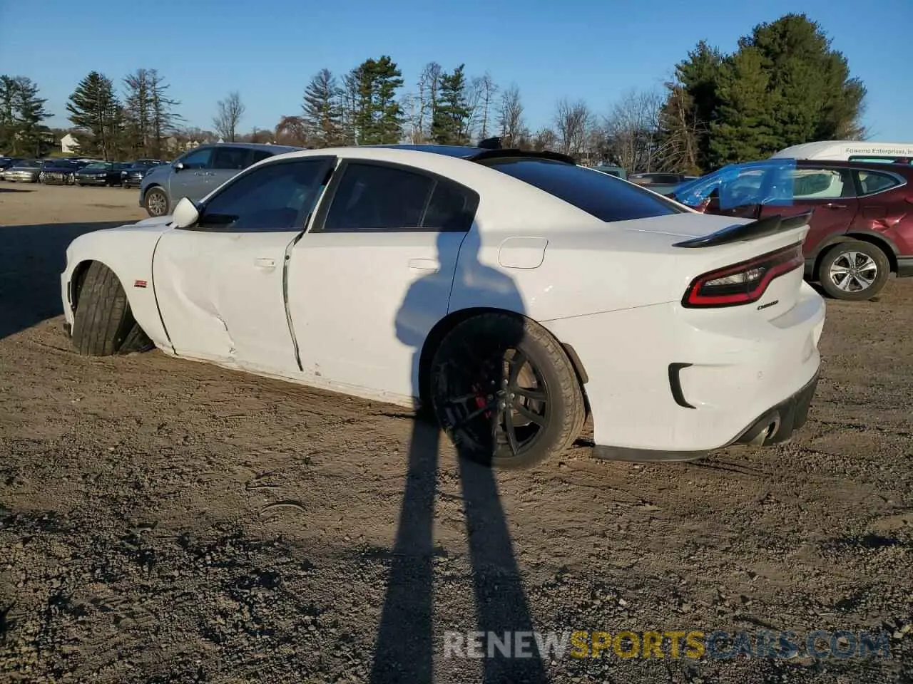 2 Photograph of a damaged car 2C3CDXGJ3MH528548 DODGE CHARGER 2021