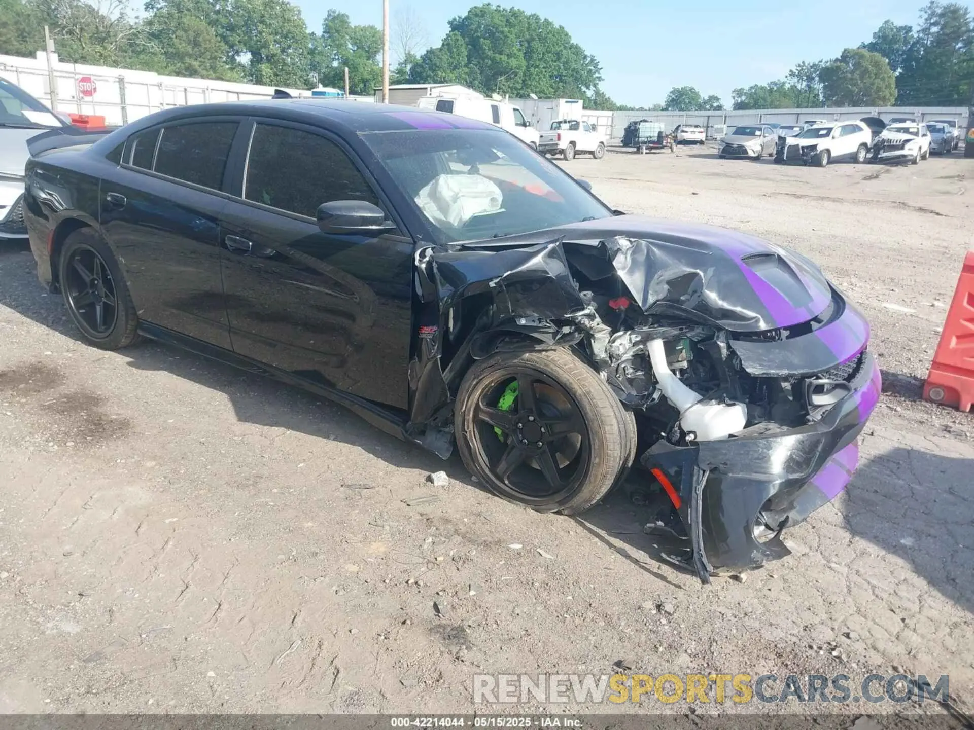 1 Photograph of a damaged car 2C3CDXGJ3MH562134 DODGE CHARGER 2021