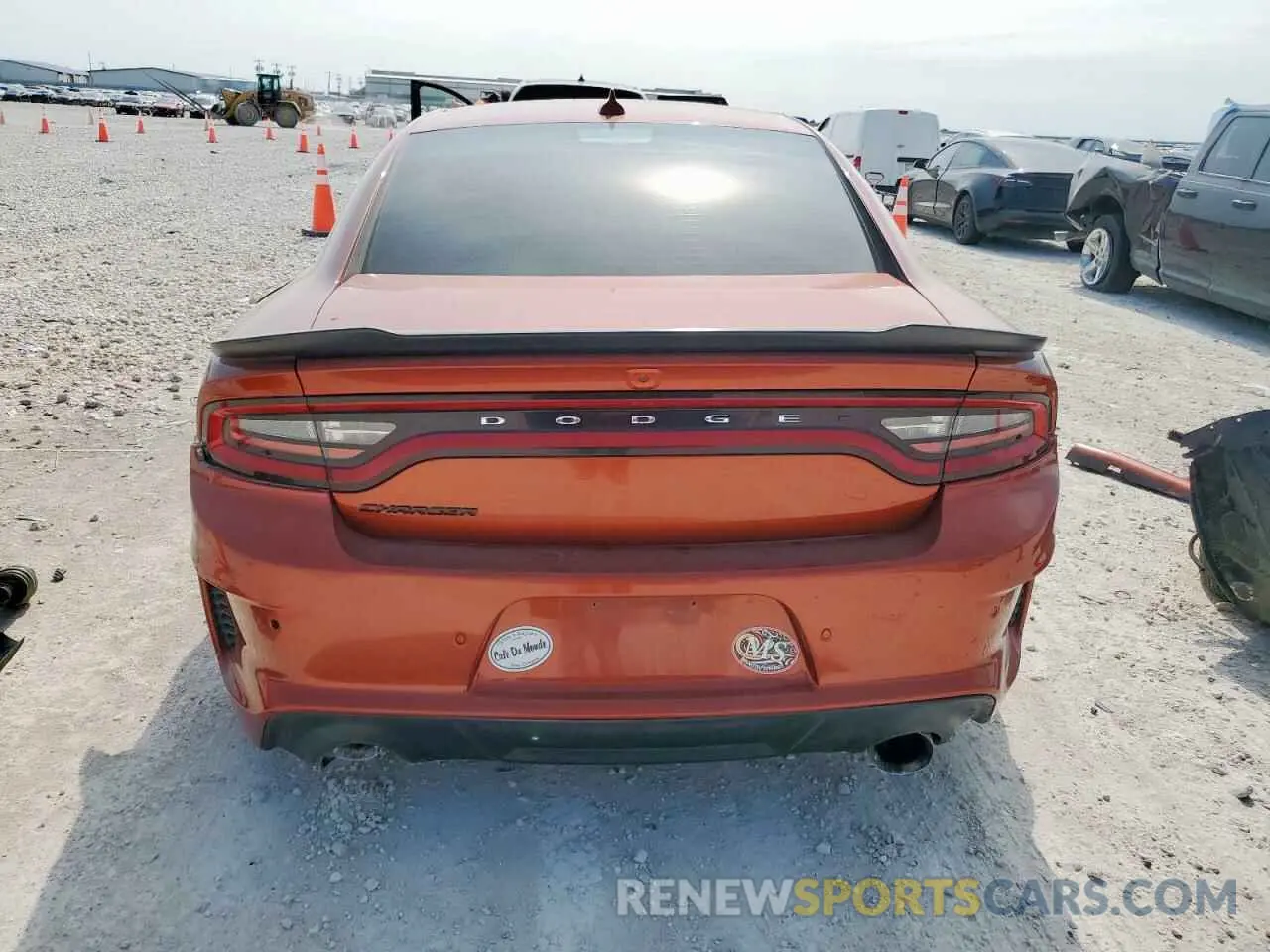 6 Photograph of a damaged car 2C3CDXGJ3MH609534 DODGE CHARGER 2021