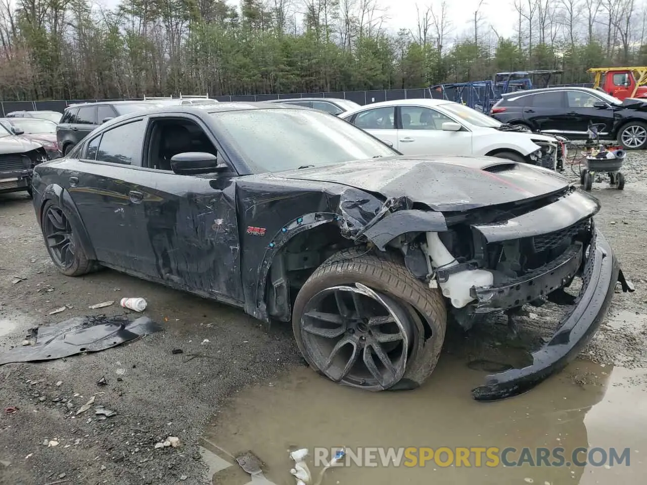 4 Photograph of a damaged car 2C3CDXGJ3MH620792 DODGE CHARGER 2021
