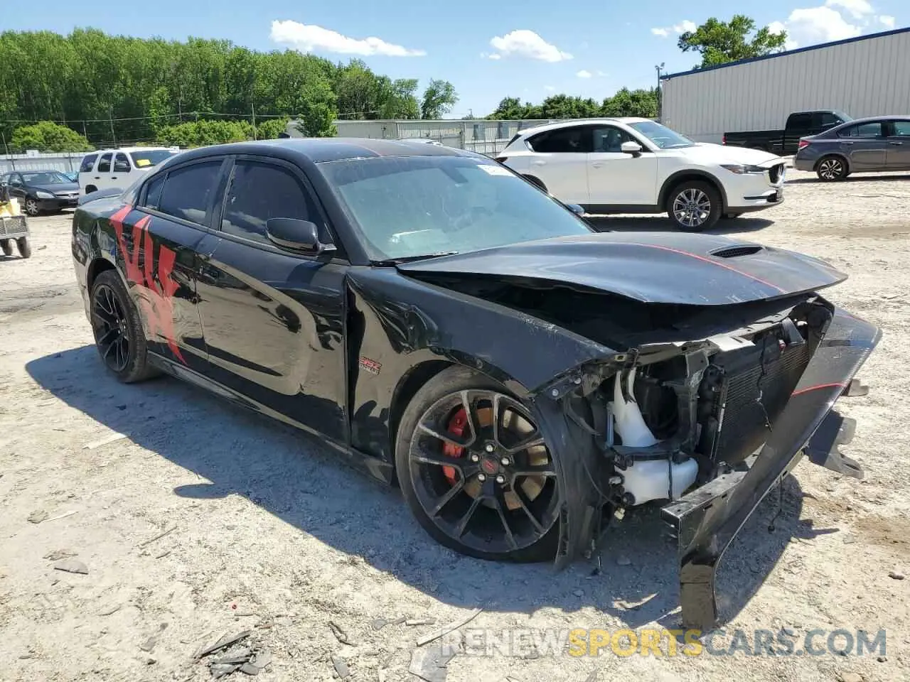 4 Photograph of a damaged car 2C3CDXGJ3MH675419 DODGE CHARGER 2021