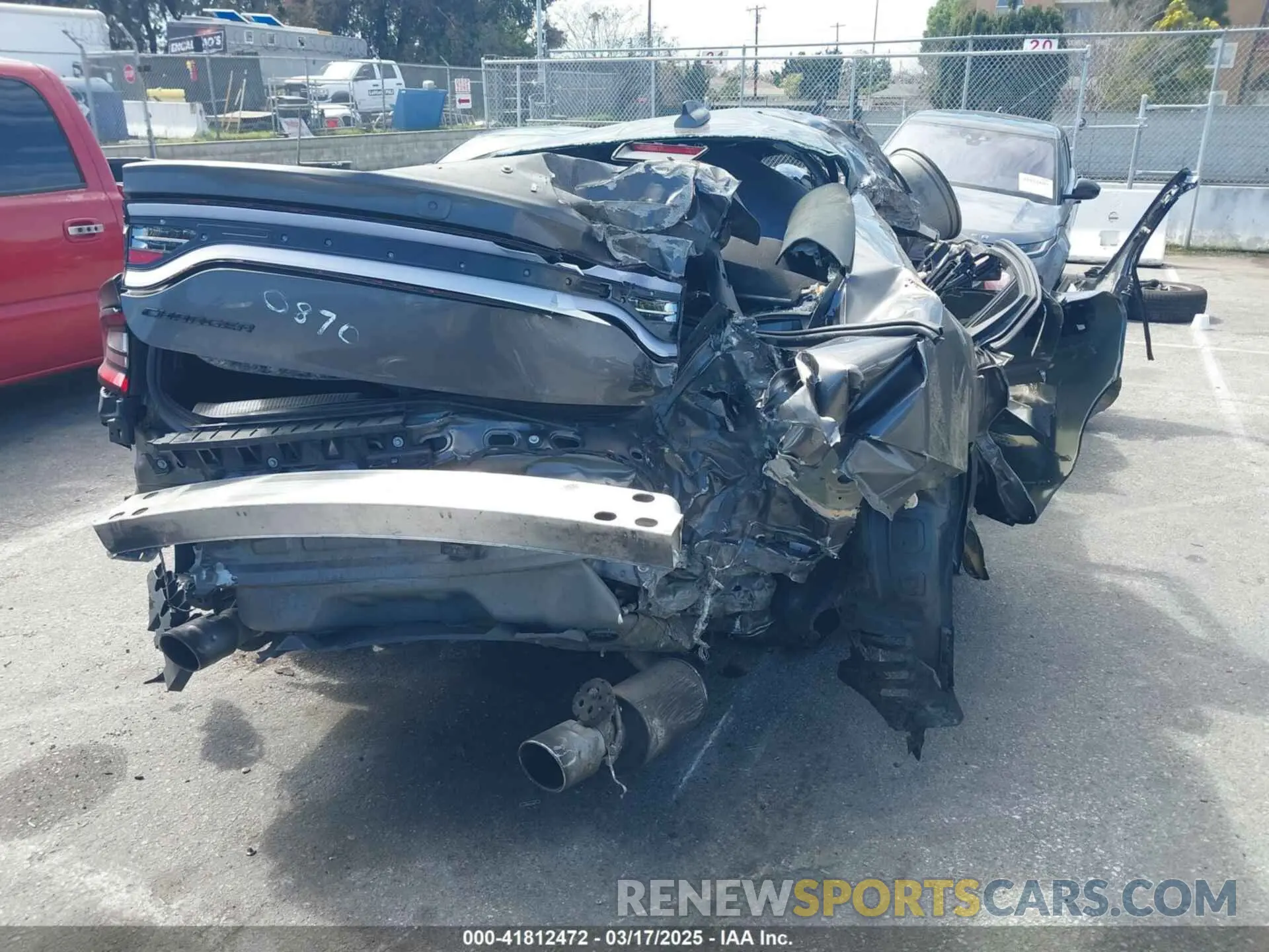 4 Фотография поврежденного автомобиля 2C3CDXGJ4MH539798 DODGE CHARGER 2021