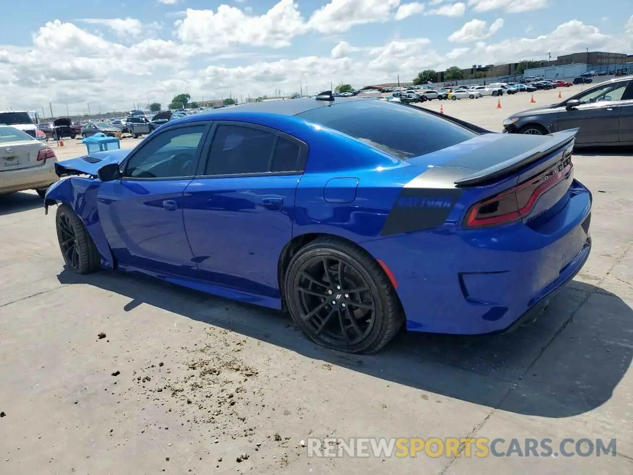 2 Photograph of a damaged car 2C3CDXGJ4MH570369 DODGE CHARGER 2021
