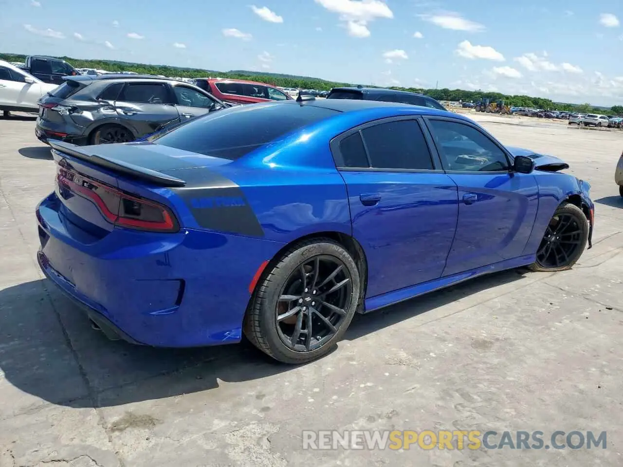 3 Photograph of a damaged car 2C3CDXGJ4MH570369 DODGE CHARGER 2021