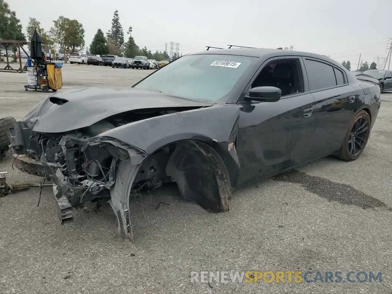 1 Фотография поврежденного автомобиля 2C3CDXGJ6MH503790 DODGE CHARGER 2021
