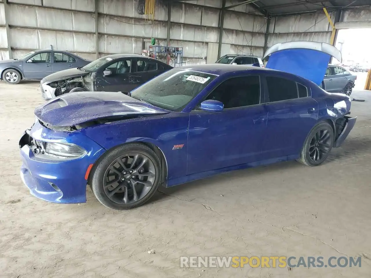 1 Фотография поврежденного автомобиля 2C3CDXGJ6MH565268 DODGE CHARGER 2021