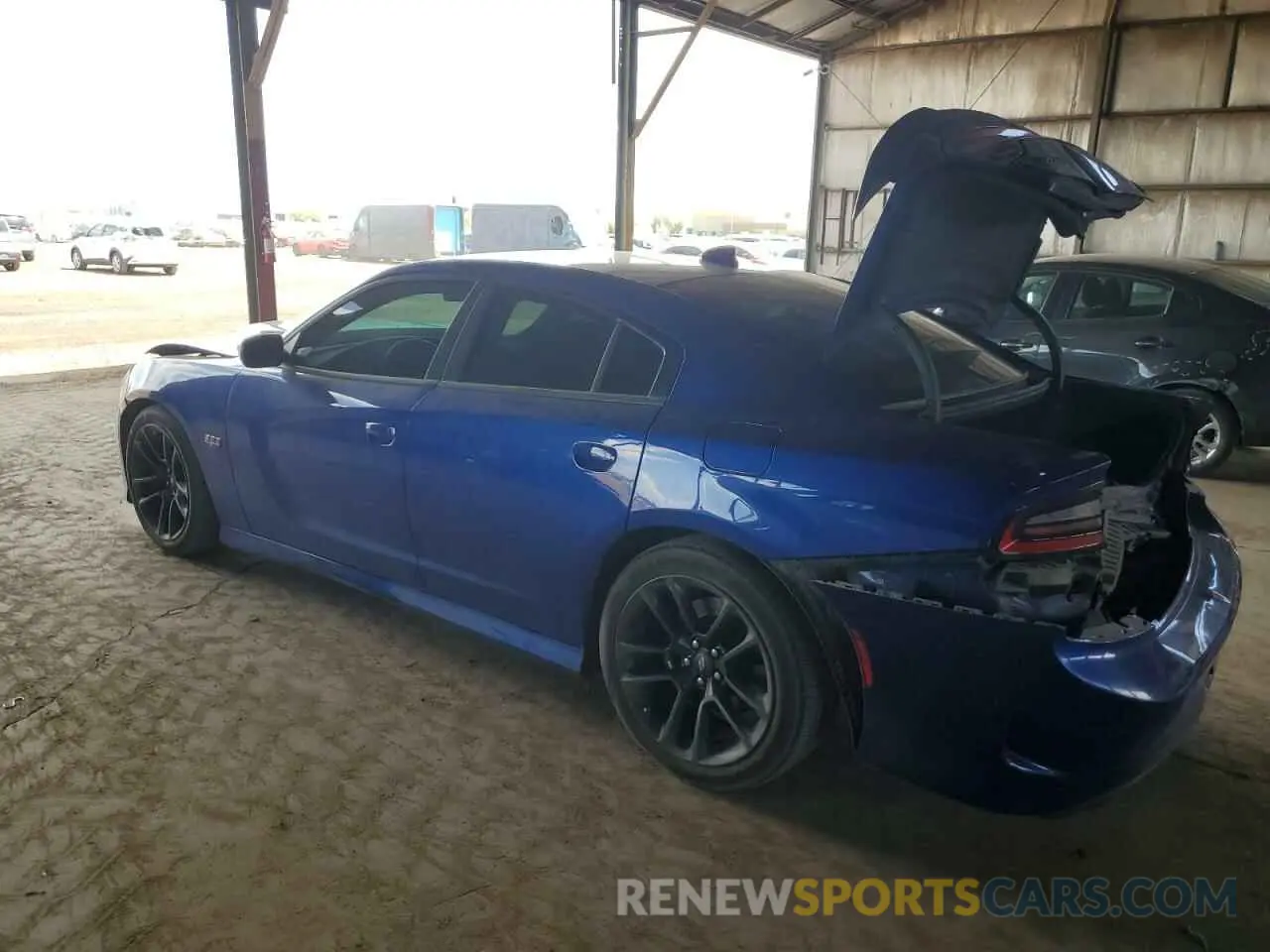 2 Фотография поврежденного автомобиля 2C3CDXGJ6MH565268 DODGE CHARGER 2021